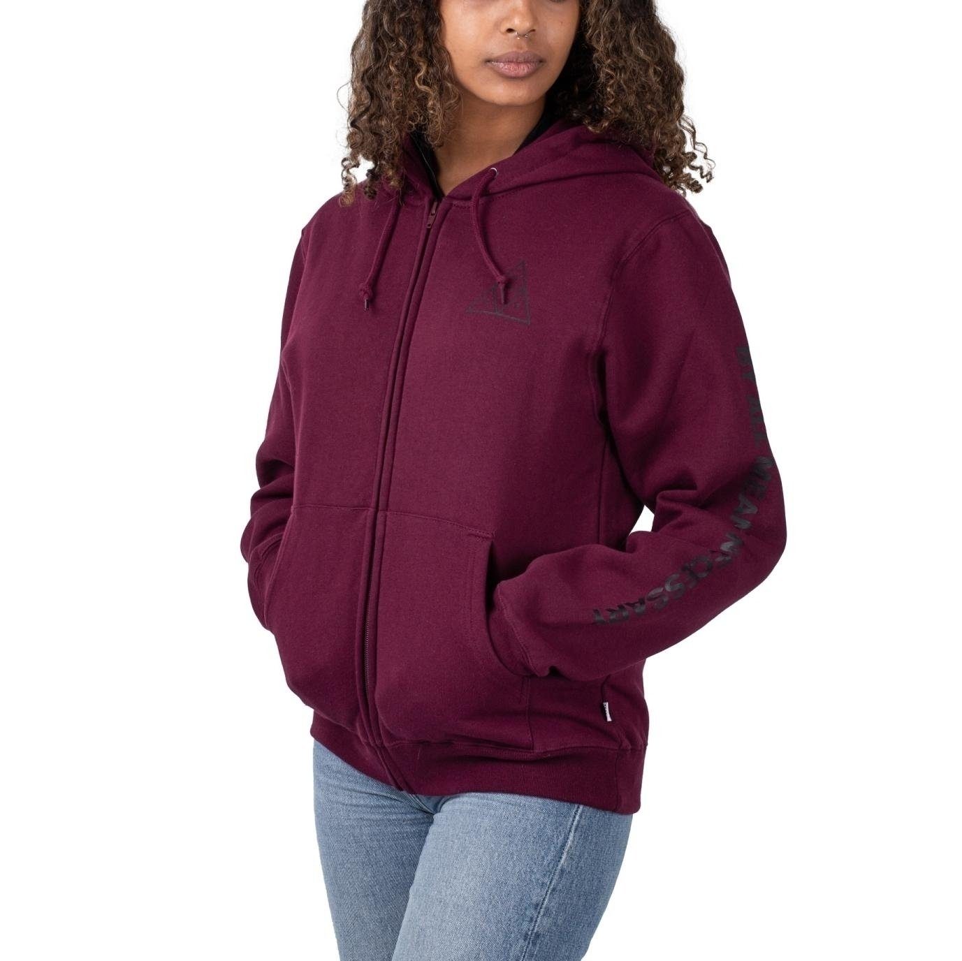 HUF Kapuzensweatjacke HUF All Means Triple Triangle Hoodie