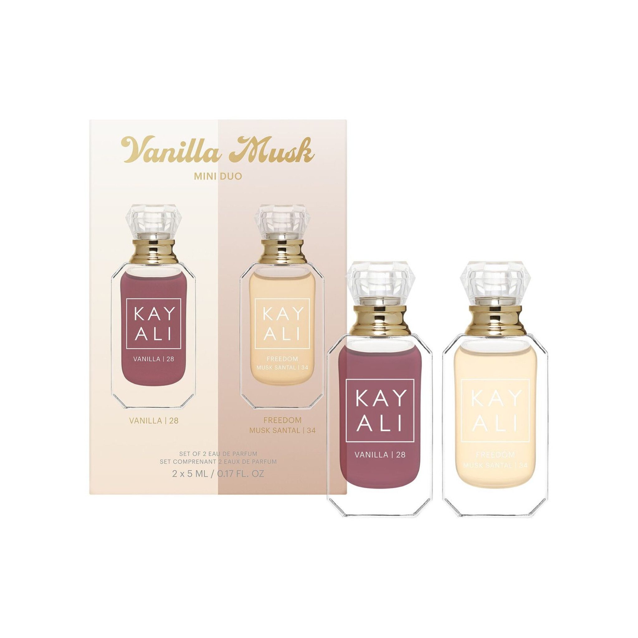 KAYALI Pflege-Geschenkset Vanilla Musk Mini Duo - Parfumset, 2-tlg.