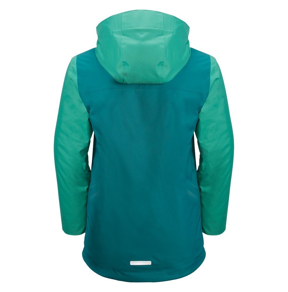 Jack Wolfskin Winterjacke Icy Mountain (wasser- und winddicht, atmungsaktiv,warm) türkis Kids