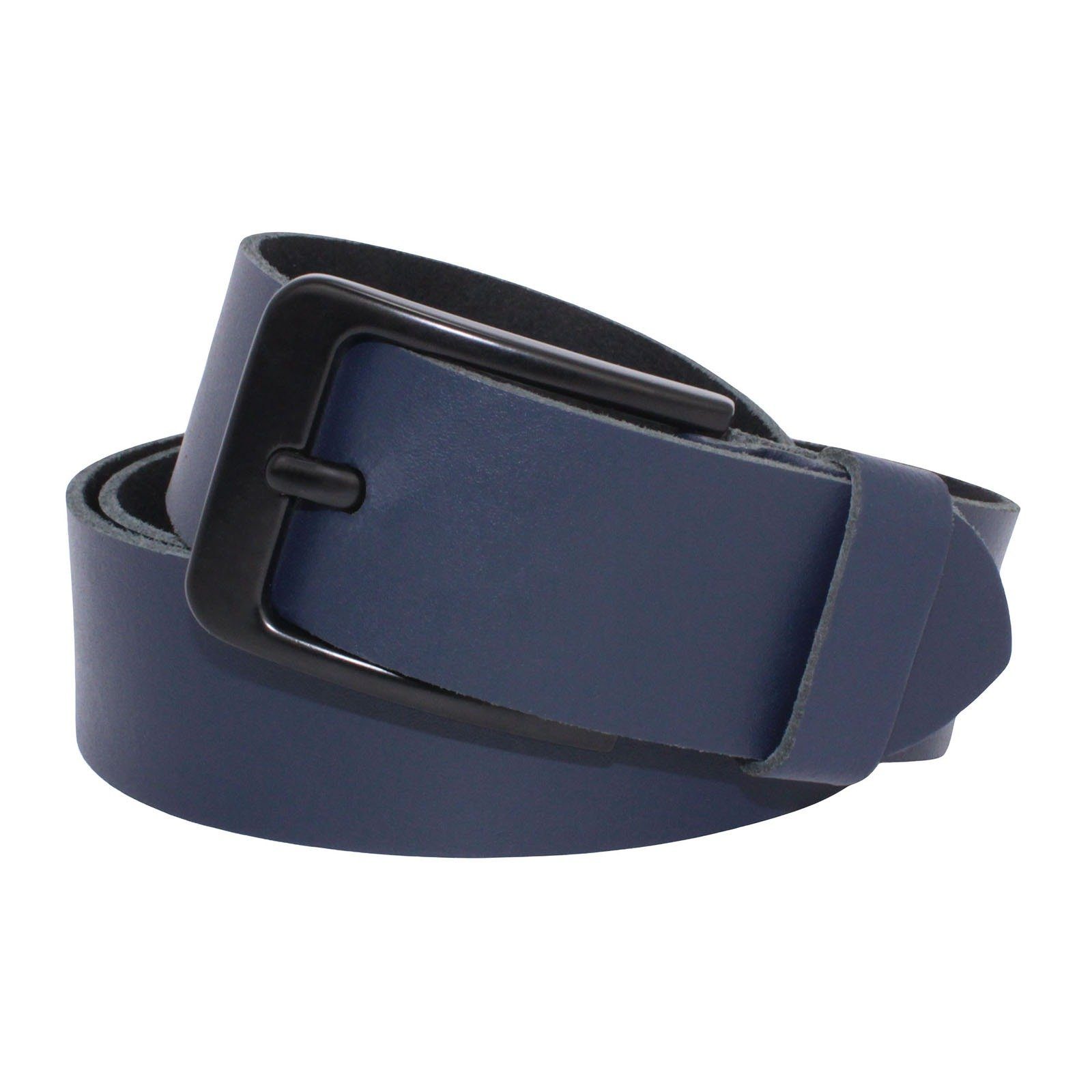 Manza Ledergürtel Gürtel Ledergürtel 4cm breit Echt Leder Jeansgürtel Unisex Kürzbar