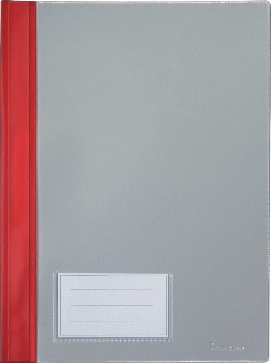 Hefter Schnellhefter A4 PVC rot