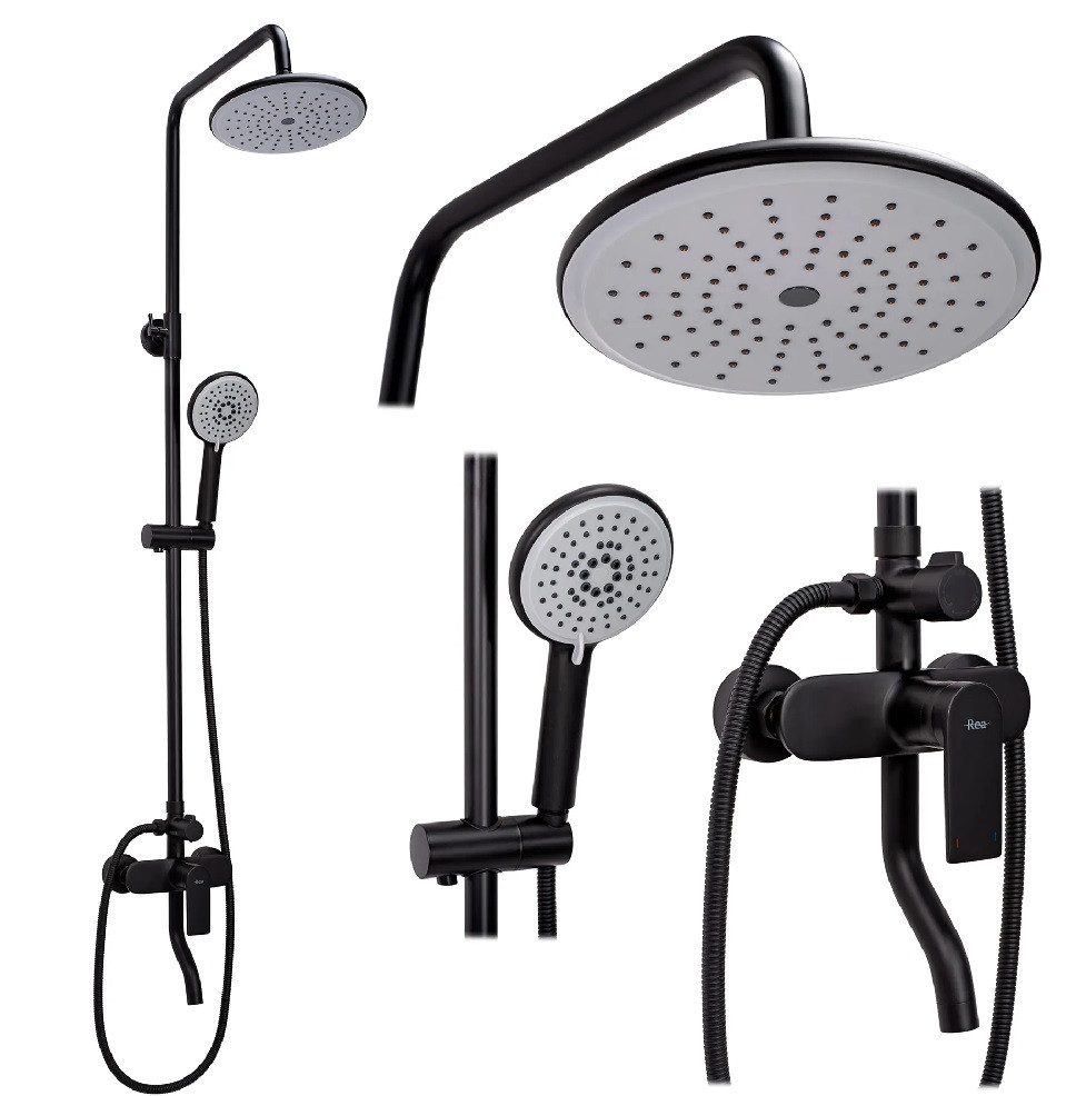 wohnwerk.idee Duscharmatur Duschsystem Duschgarnitur Dusche Regendusche günstig online kaufen
