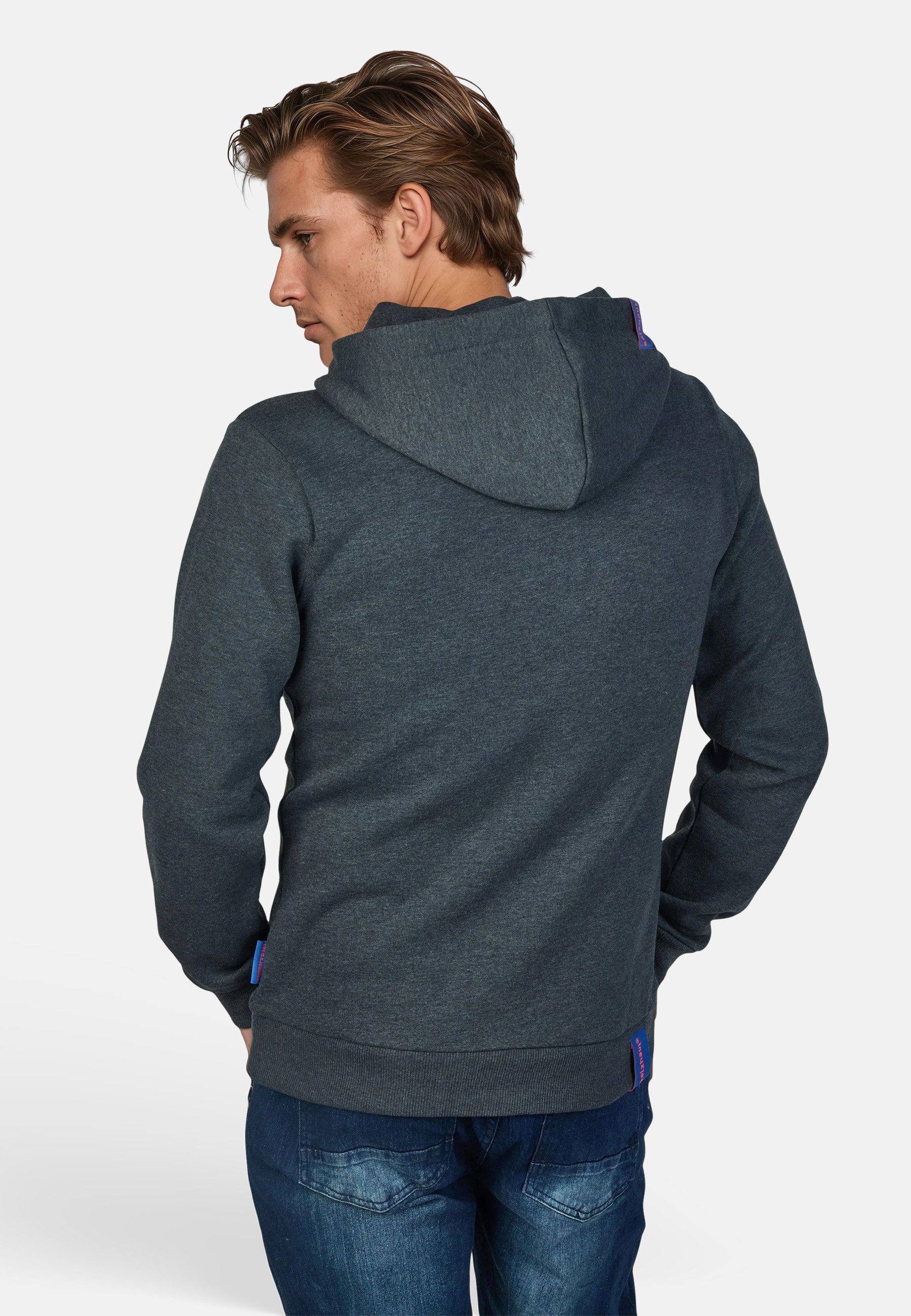 salzhaut Hoodie HEFF Herren Regular Fit salzhaut Kapuzenpullover – bequemer Fit und nordisch klares Design – Bild 5 von 5