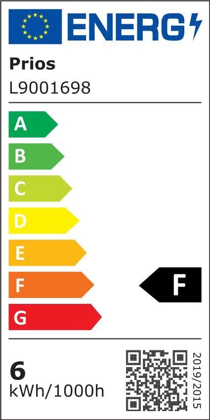 Energieeffizienzklasse: 