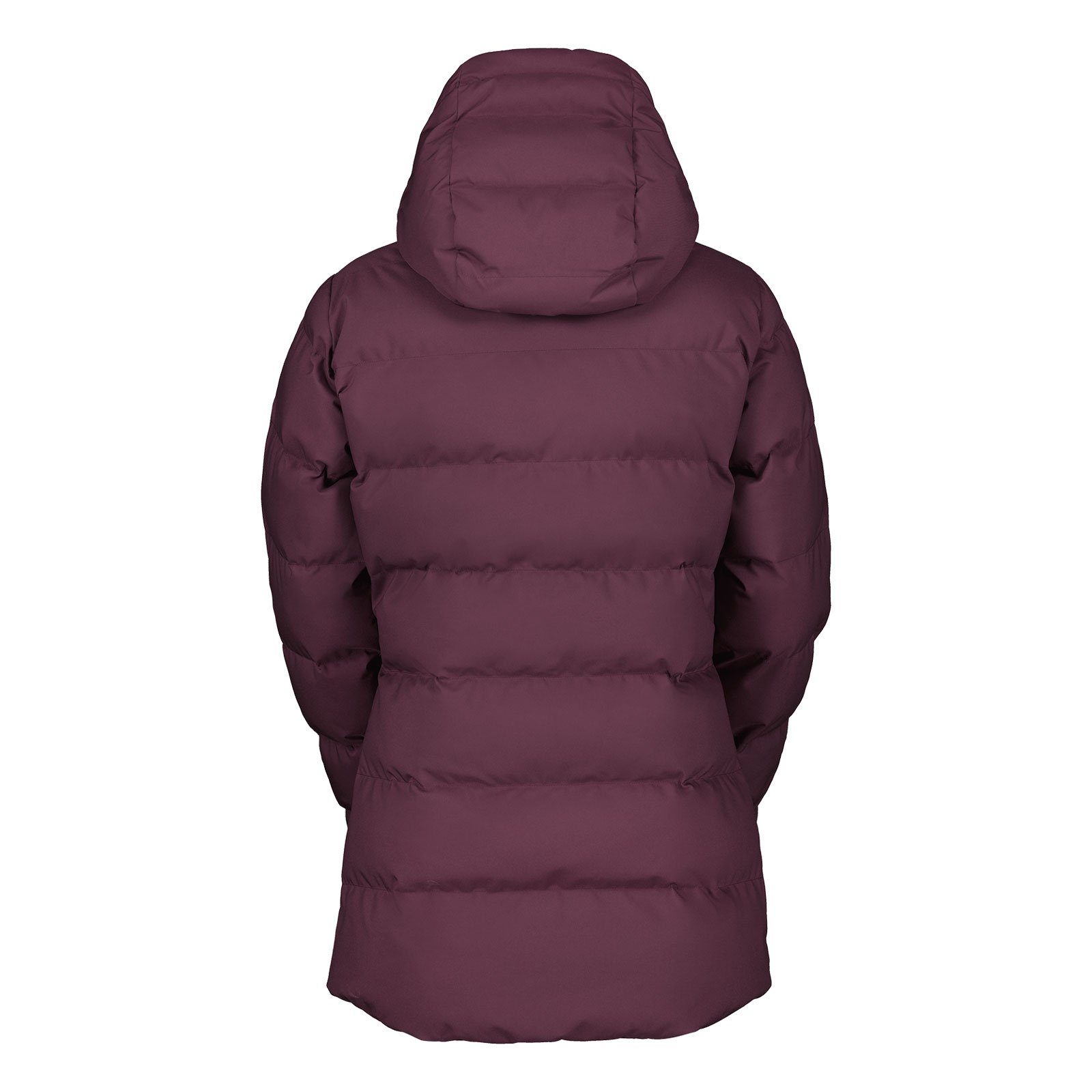 Tech Mantel Winterjacke Scott wild Handwärmetaschen Warm red mit 7637