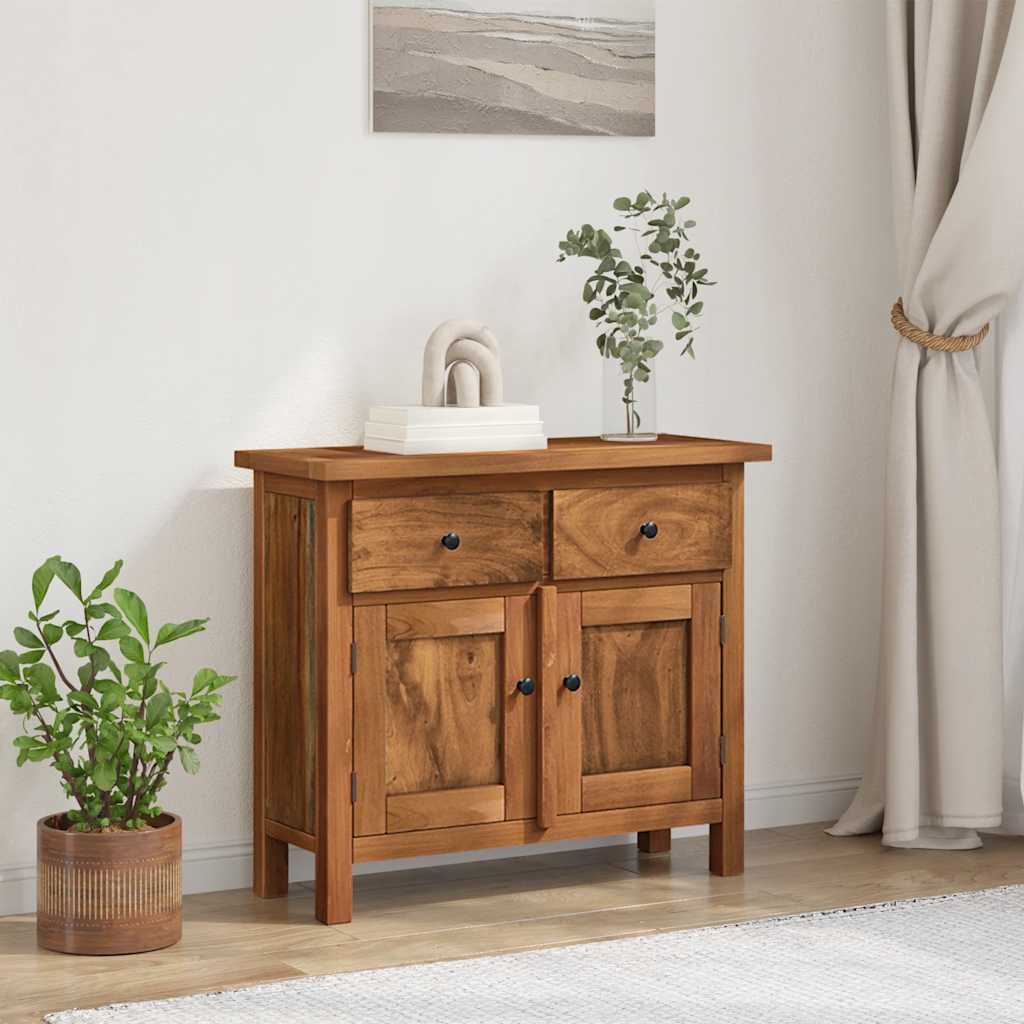 furnicato Sideboard Massives Mahagoniholz 75x30x65 cm günstig online kaufen