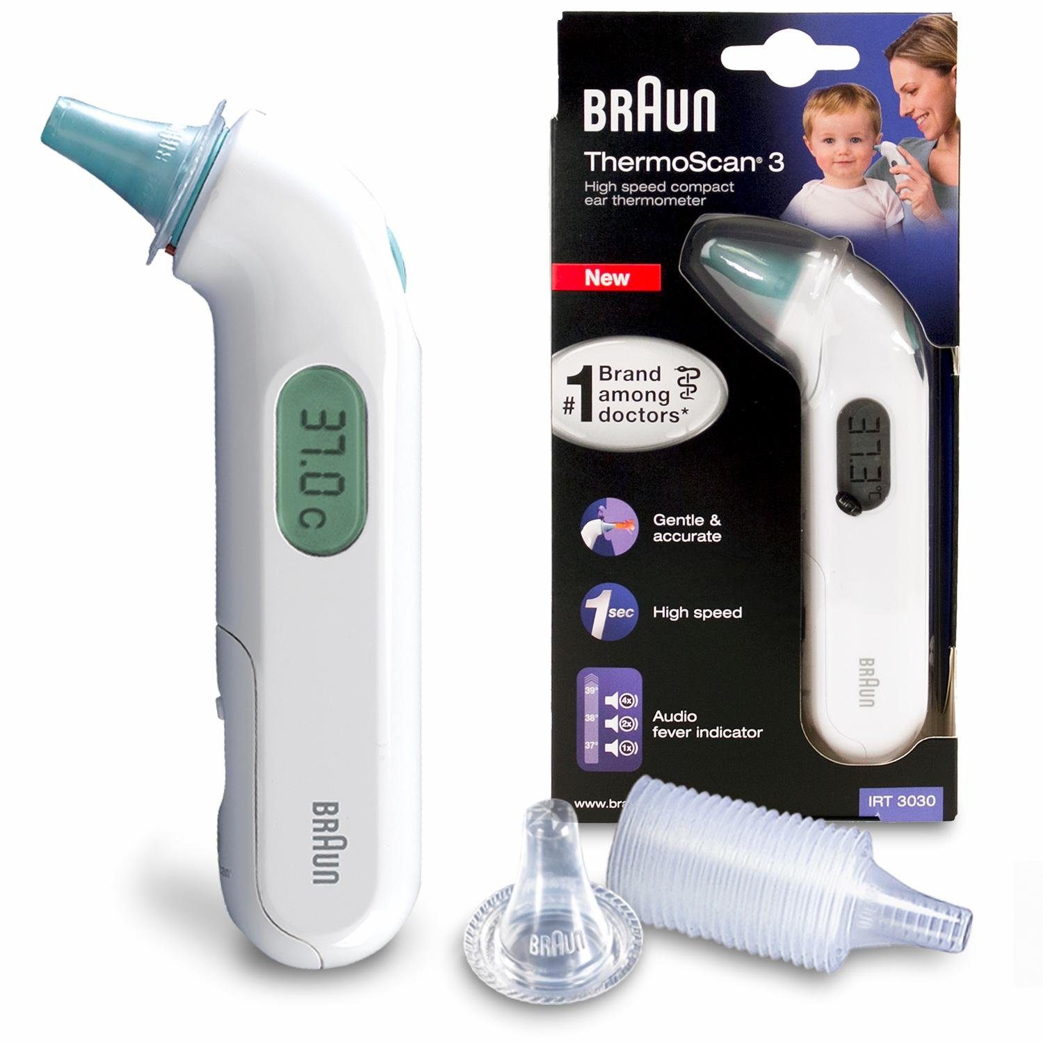 Braun OhrFieberthermometer »ThermoScan® 3« kaufen OTTO