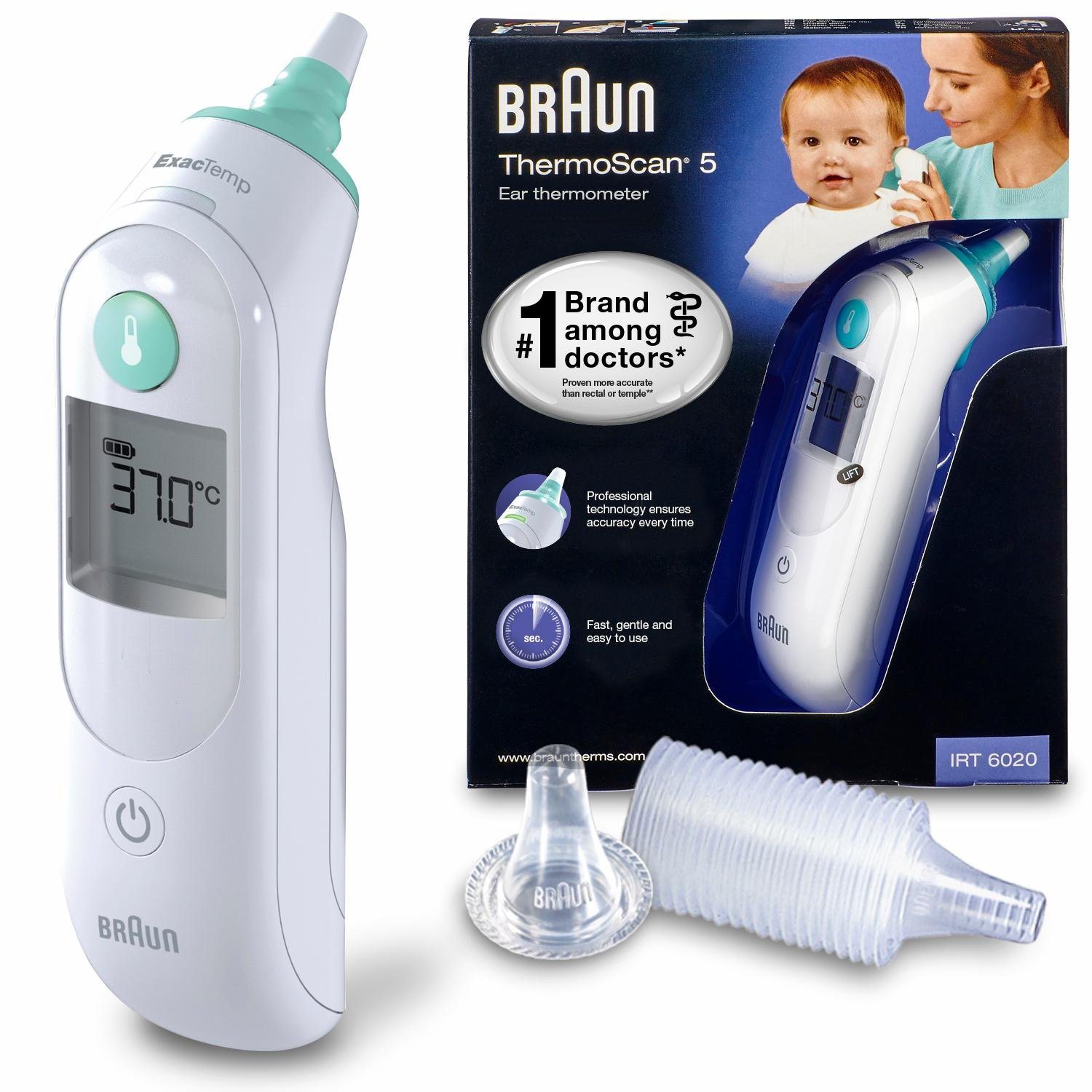 Ohr-Fieberthermometer ThermoScan 5 IRT6020 Ohr-Fieberthermometer ThermoScan 5 IRT6020