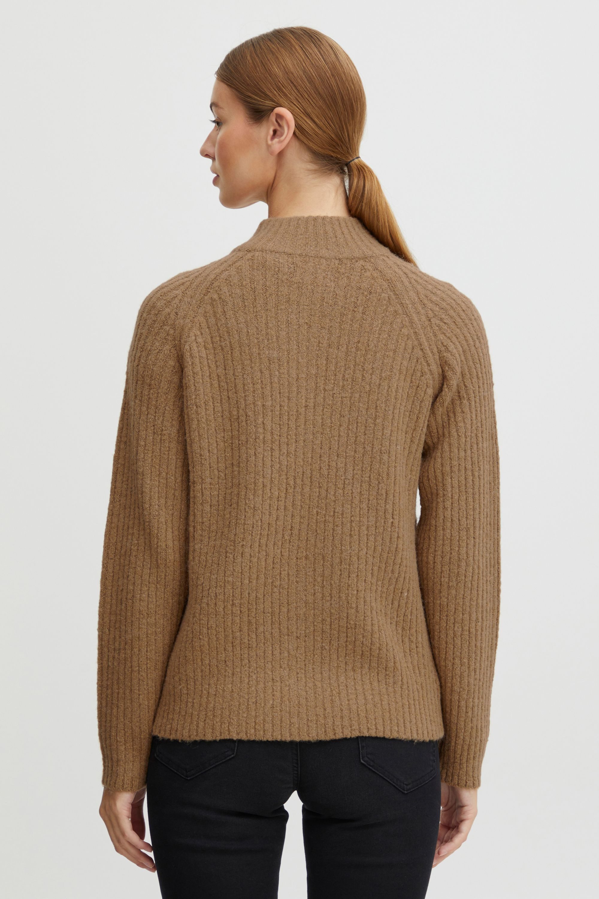 OXMO Strickjacke OXSal Modischer Pullover