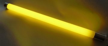 XENON LED Wandleuchte 5008 LED Leuchtstab Vision matt 10 Watt gelb 63 cm IP20 weißes Kabel, LED, Xenon / Gelb