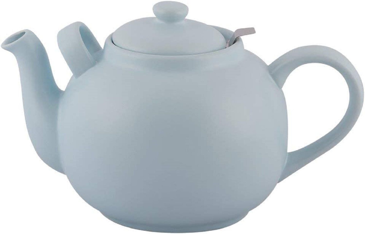 Teekanne Plint Teekanne mit Sieb aus Edelstahl Steingut 2,5 Liter 5 Farben