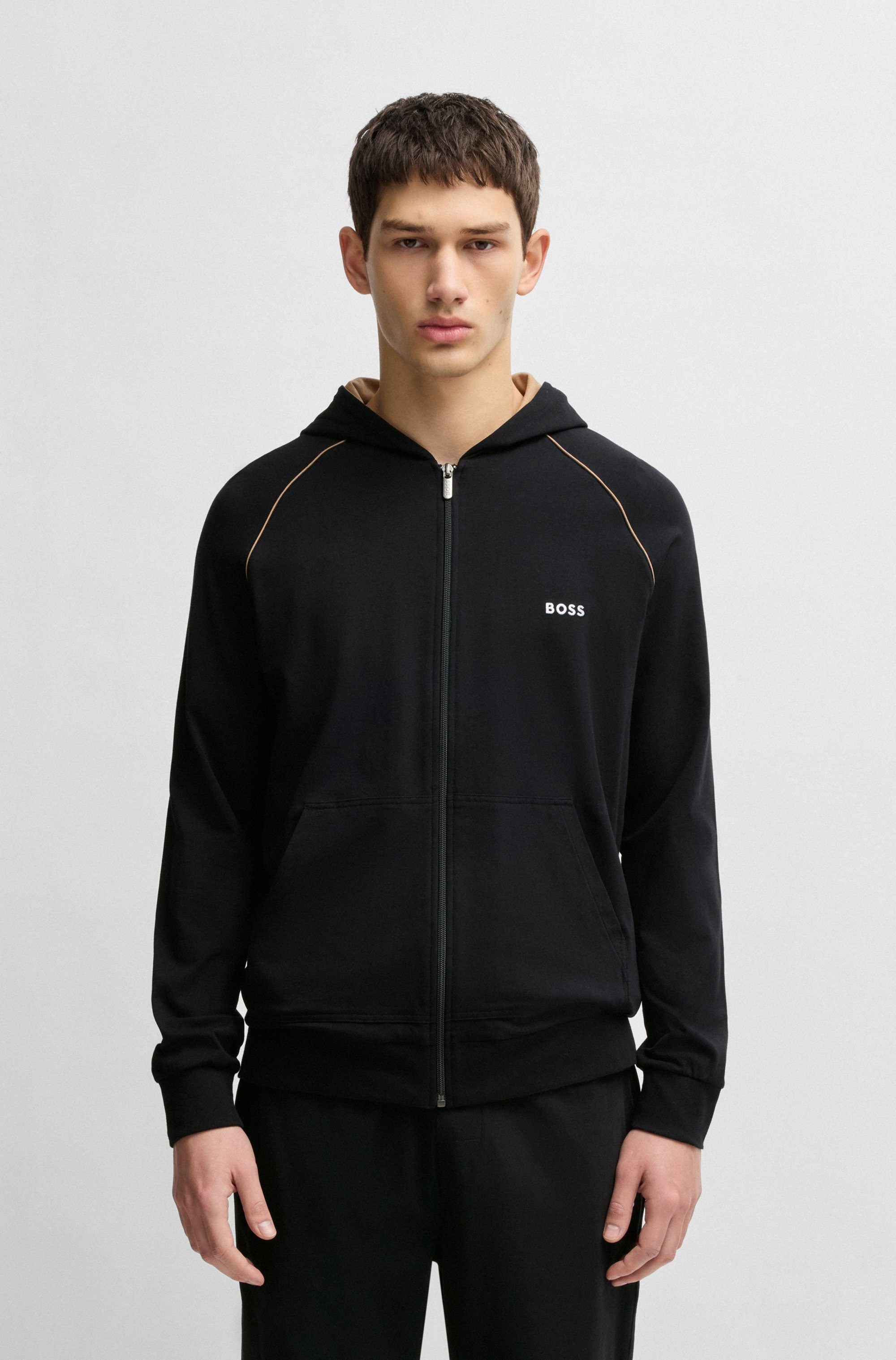 BOSS Kapuzensweatjacke Mix&Match Jacket H mit günstig online kaufen
