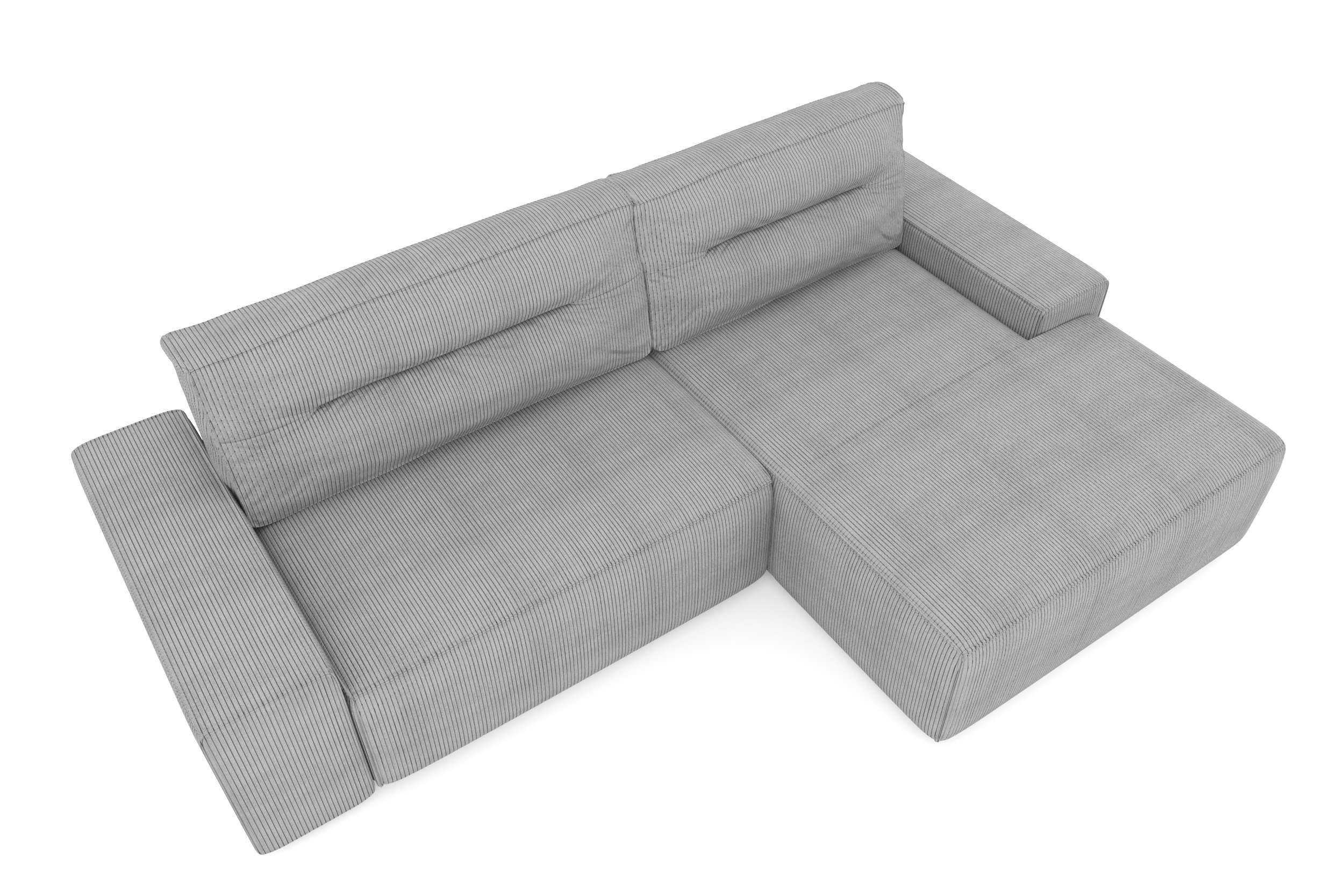 Stylefy Ecksofa Emanuel, L-Form, Design und mit Bettfunktion oder bestellbar, Modern links Bettkasten, Eckcouch, wahlweise mane rechts