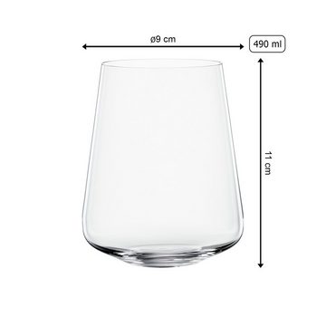 SPIEGELAU Glas Definition Softdrinkgläser 490 ml 4er Set, Glas