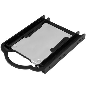 Startech.com Festplatten-Wechselrahmen STARTECH.COM 2,5 Zoll SSD/HDD Montageschiene für 3,5 Zoll Laufwerkssch