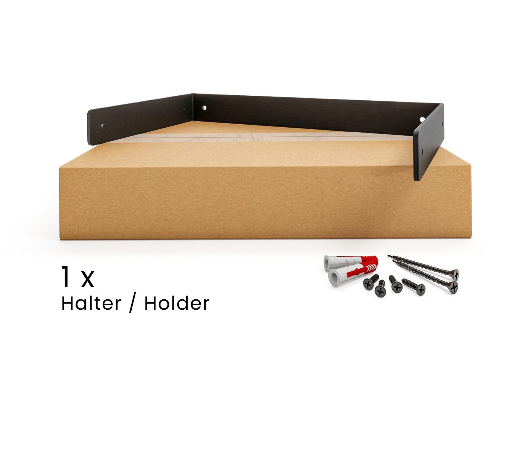 HEVVA Wandregalhalter Doppelte Regalhalter, HARTENBERG, Regalwinkel, günstig online kaufen