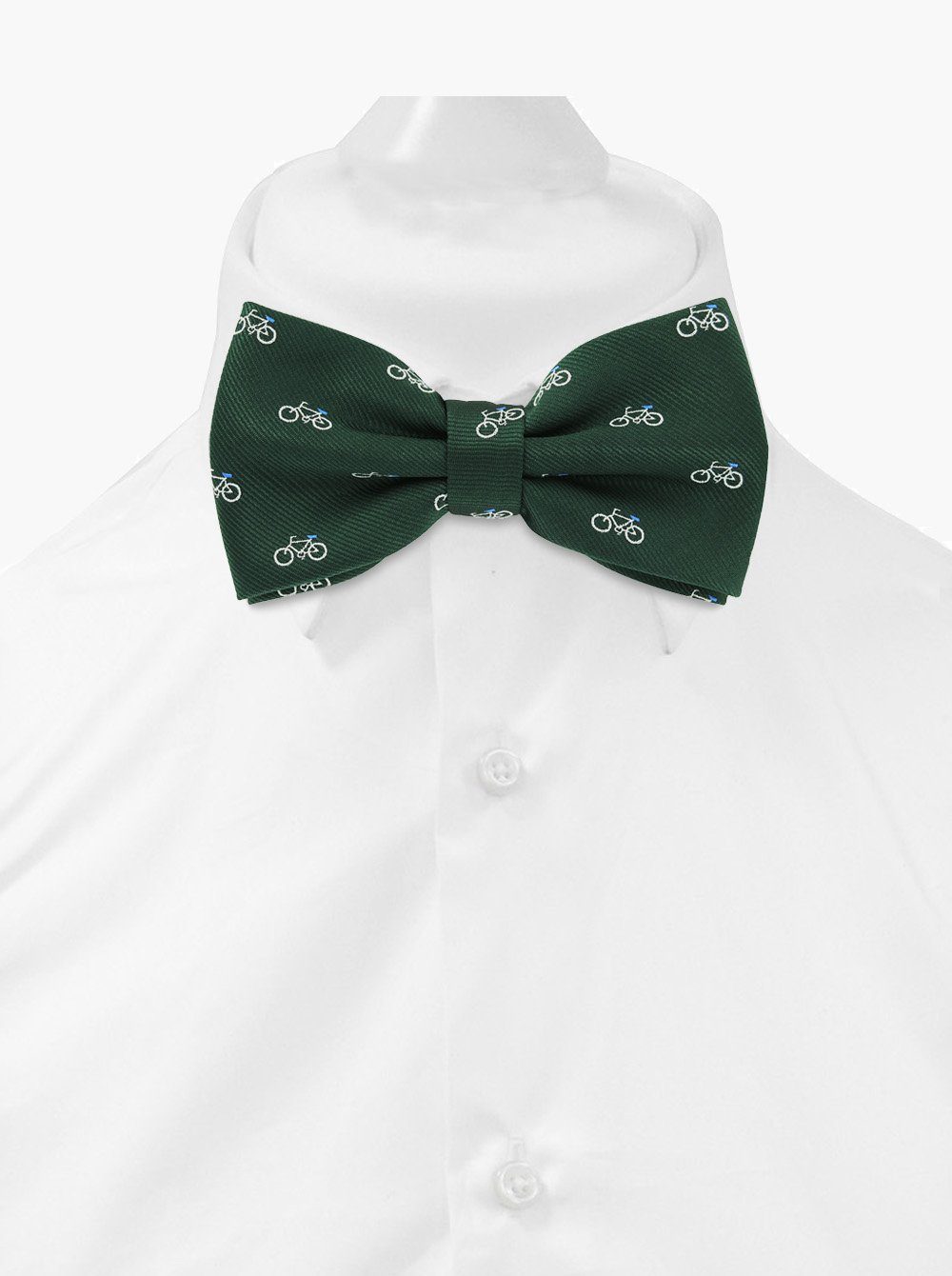 axy Fliege Herren Fliege Schleife-Motiv Fahrrad bereits gebunden, Konfirmation verstellbar mit Geschenkbox
