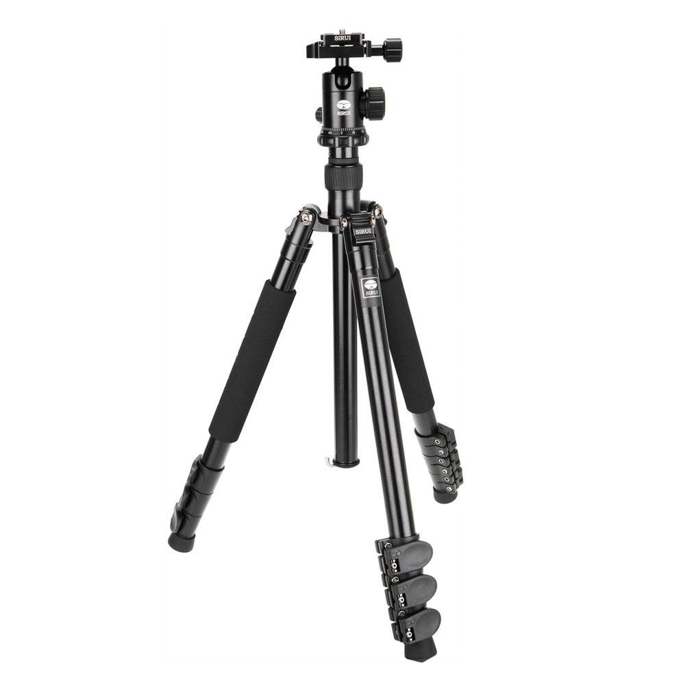 ET-2004 Stativ Aluminium 144cm mit Kopf E-20 Stativhalterung