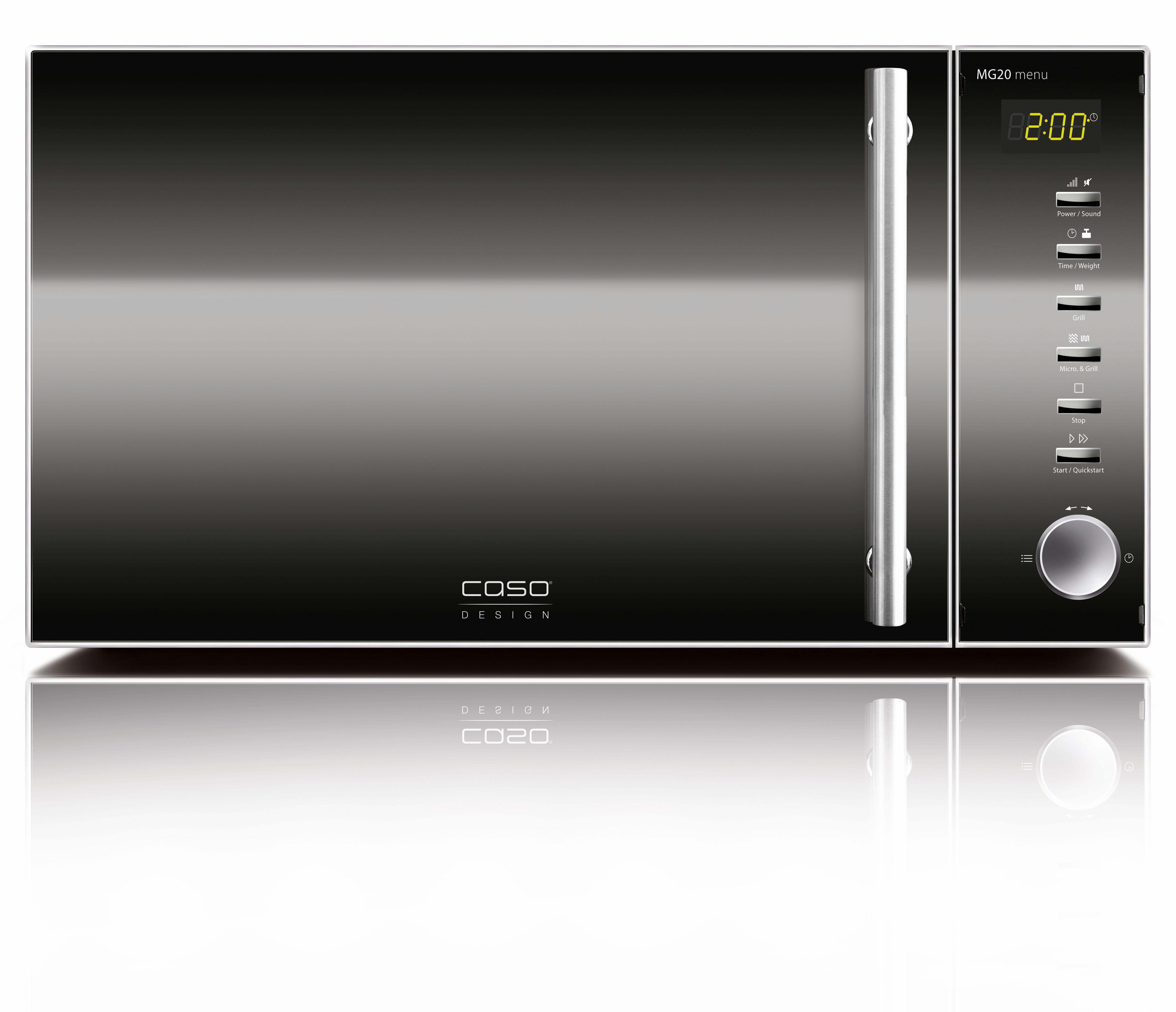 Caso Mikrowelle MG 20, 800 W, mit Grill - Caso