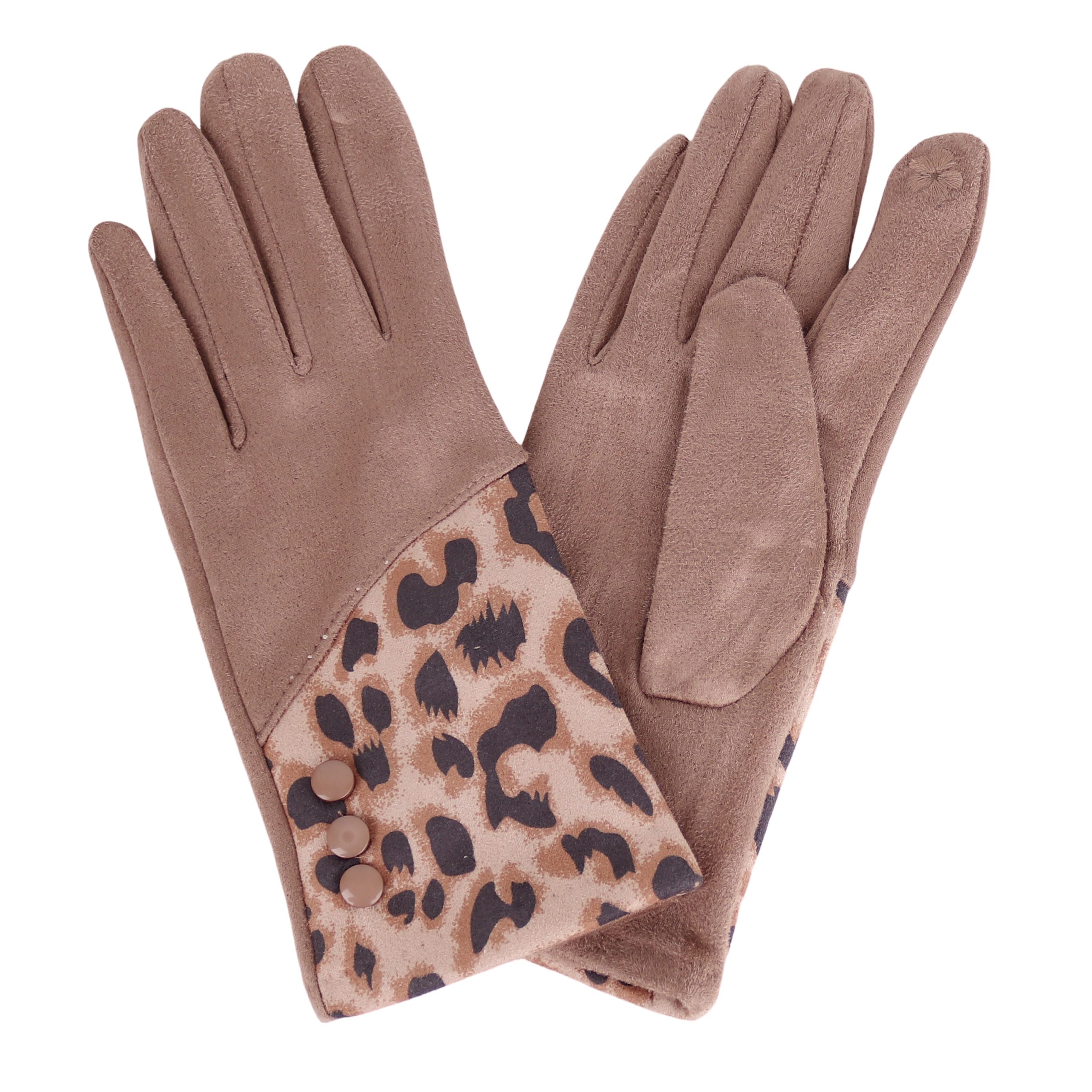 MIRROSI Fleecehandschuhe Damen Touchscreen Handschuhe gefüttert Warm ONESIZ günstig online kaufen