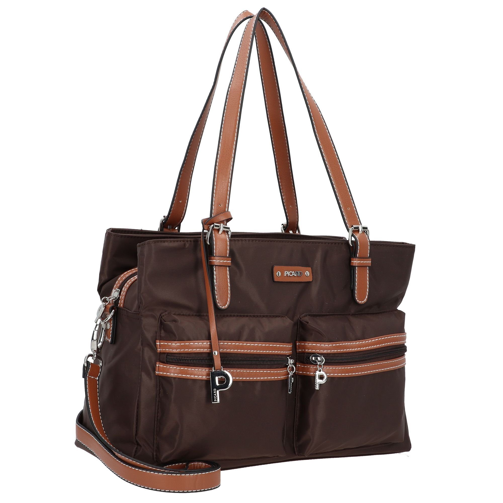 Picard Schultertasche Polyester Sonja, cafe