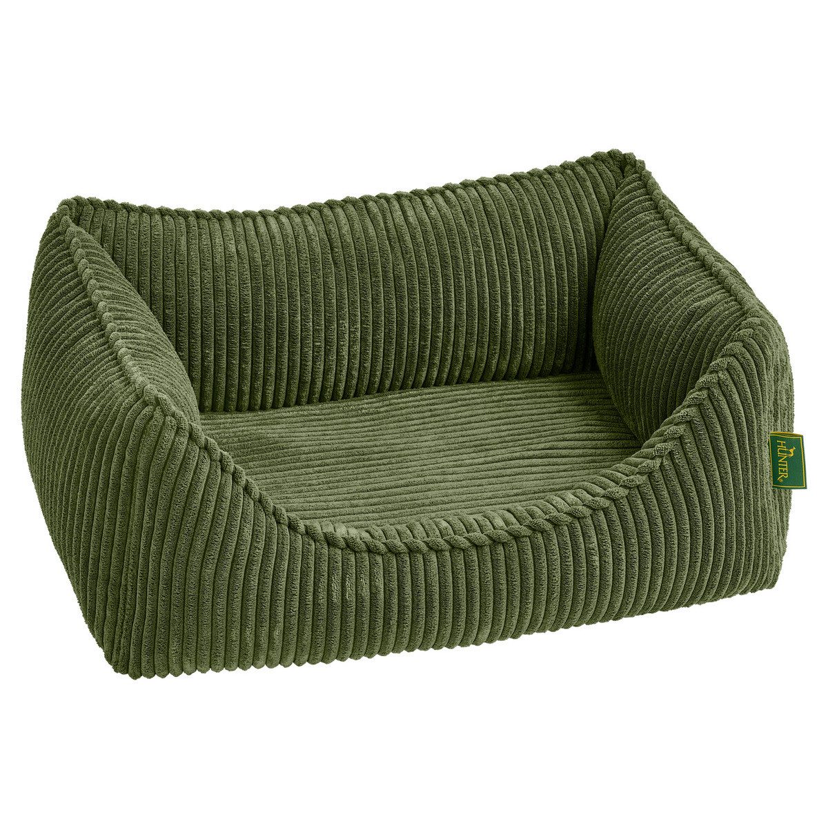 Hunter Tierbedarf Tierbett Orthopädisches Hundesofa Corbie grün