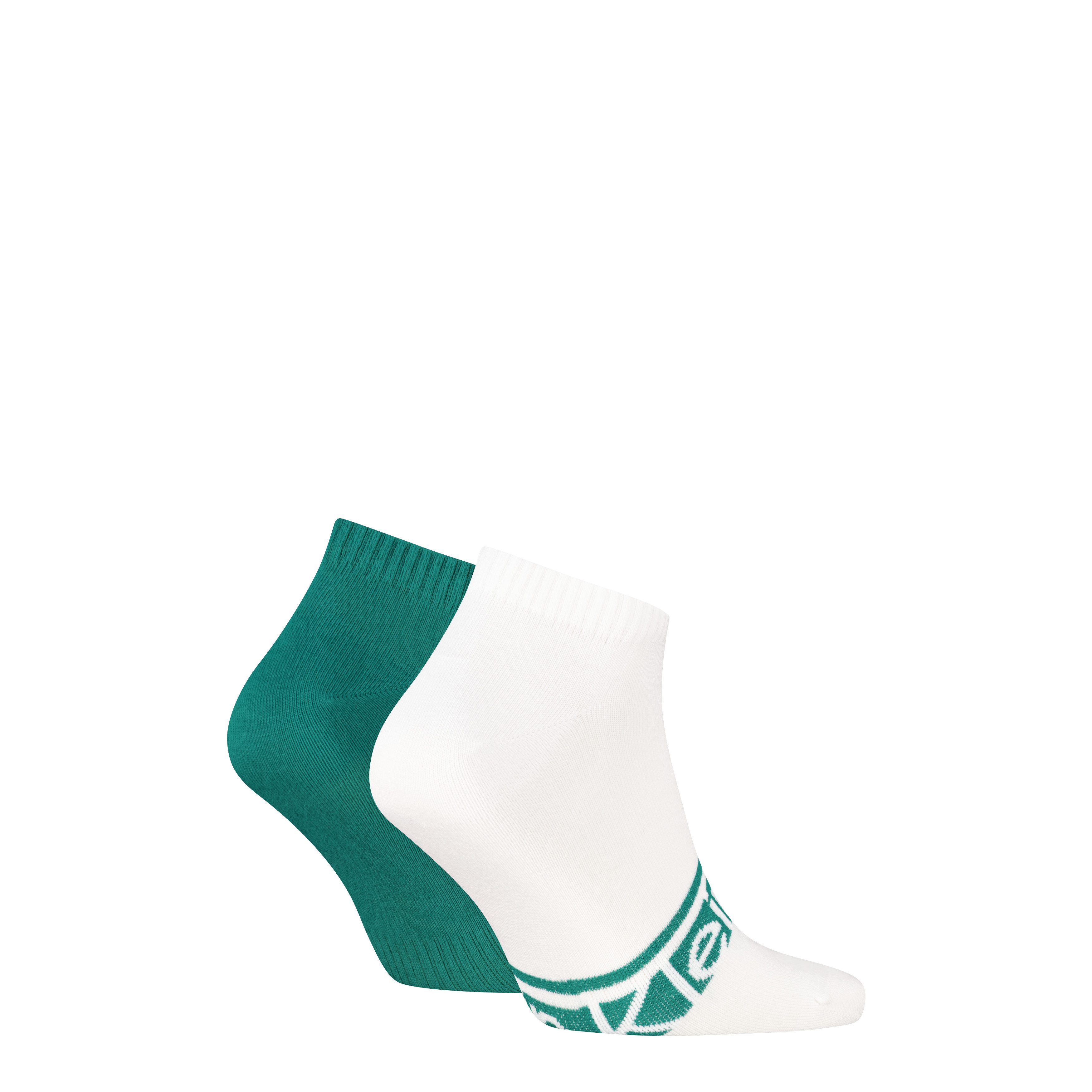 Calvin Klein Sneakersocken CK MEN SNEAKER 2P LOGO STRIPE (2 Paar) mit Logoschriftzug, Cotton-Mix