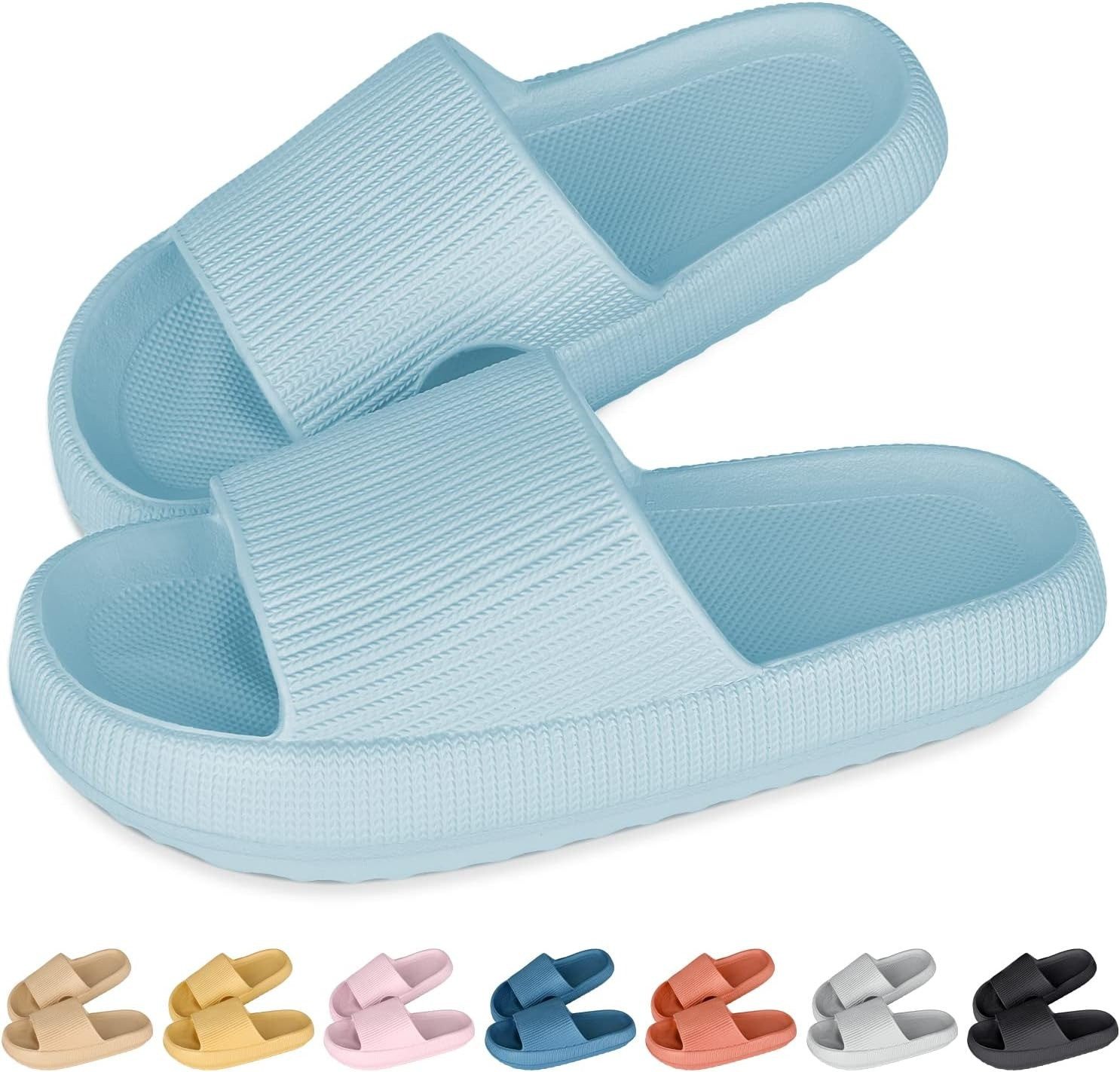 Mrichbez Schlappen,Cozy Slides,Schlappy Hallenschuh Hüttenschuhe (1-tlg)