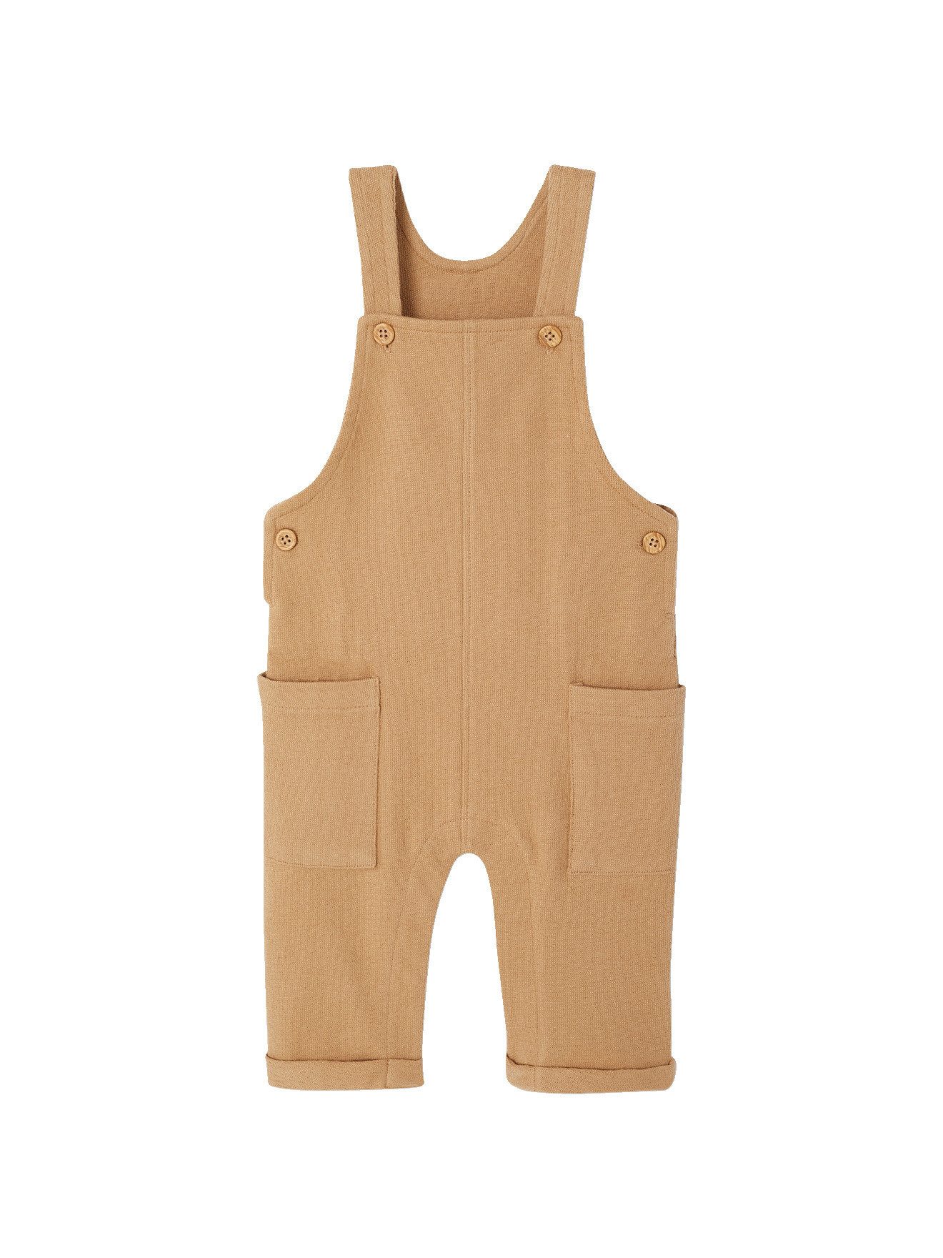Jumpsuit Baby Latzhose aus Sweatware, Bio-Baumwolle