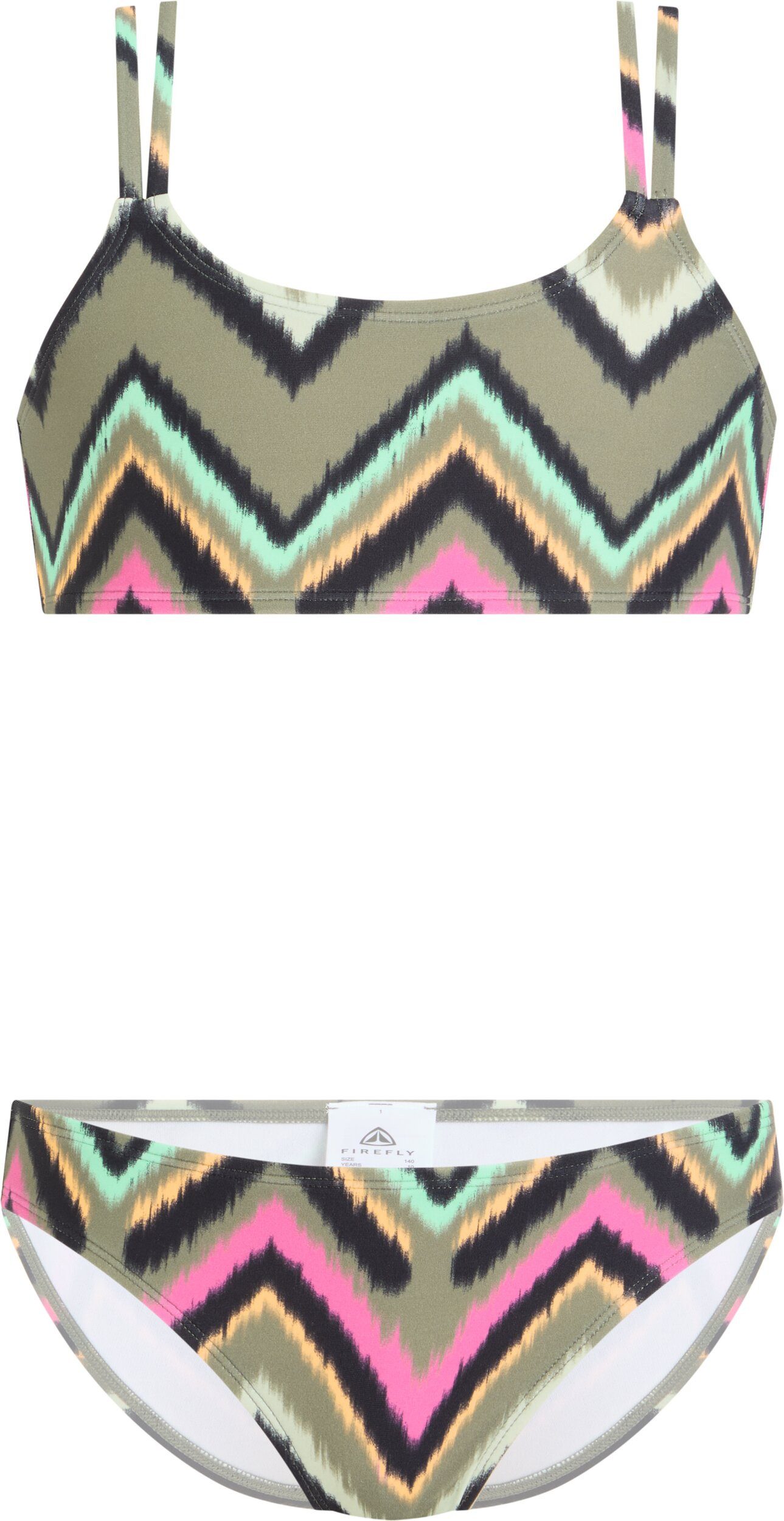 FIREFLY Bügel-Bikini Mä.-Bikini Sanna G Retro Batik AOP/OLIVE DARK