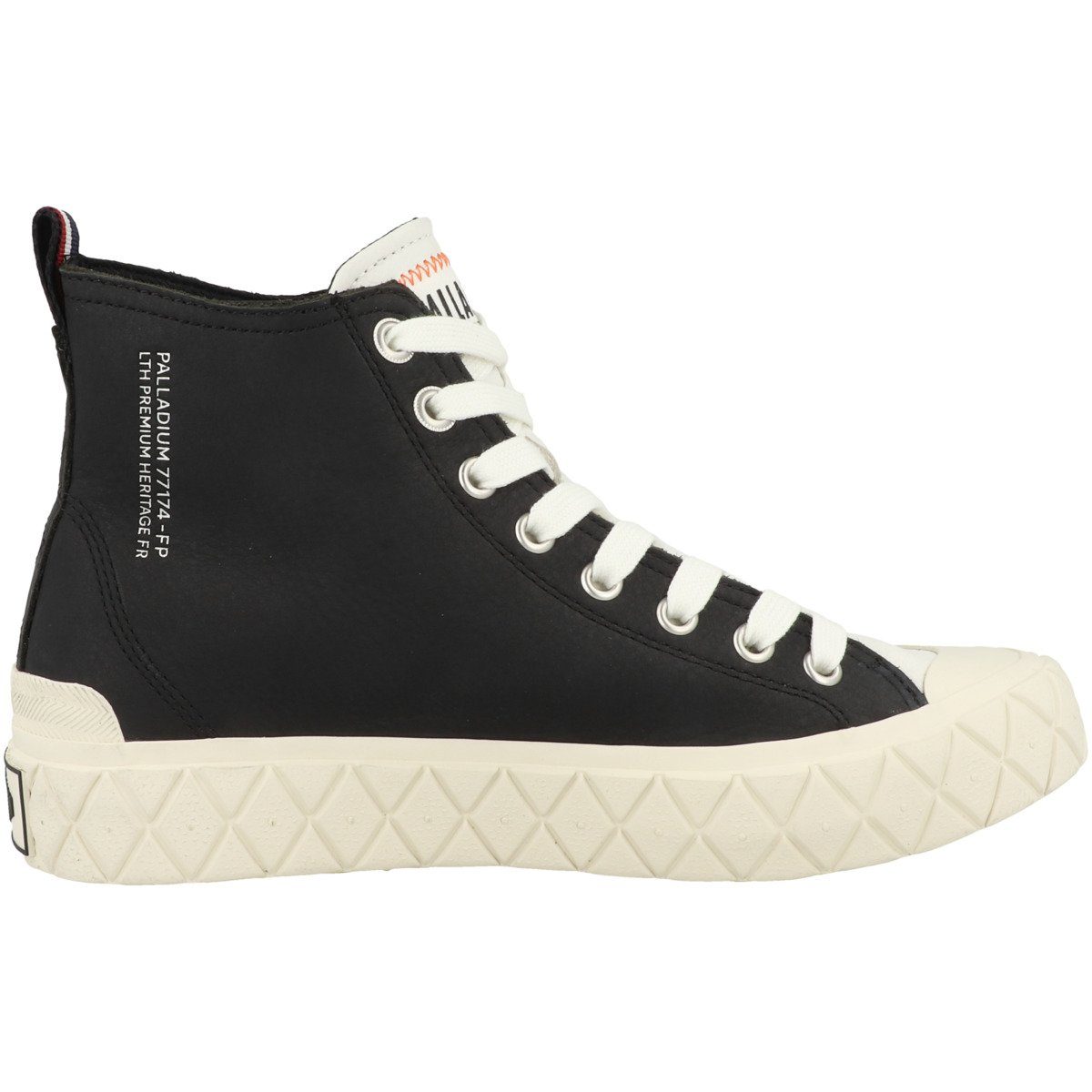 Sneaker Ul (16402287) Mid Lth Palladium Erwachsene Unisex Ace black Palla