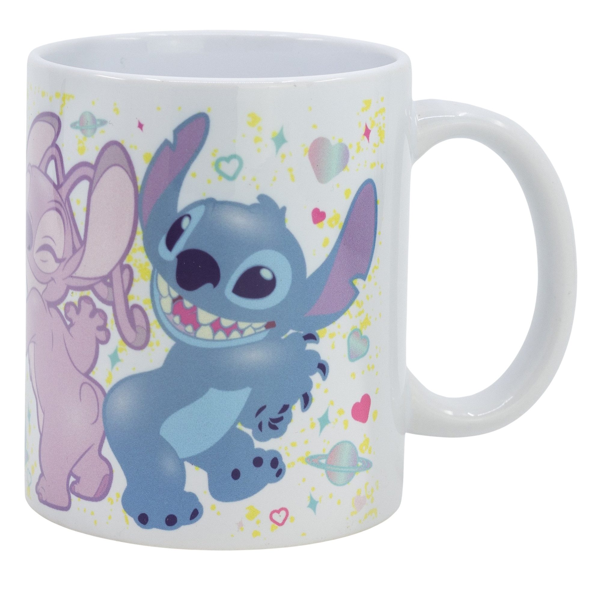 Disney Tasse Disney Lilo und Stitch Angel Teetasse Tasse Kaffeetasse Geschenkidee, Keramik