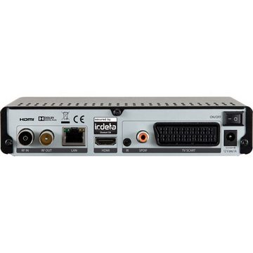 Digitalbox T2 IR Plus DVB-T2 Receiver freenet TV Entschlüsselungssystem DVB-T2 HD Receiver (USB PVR Ready, TimeShift)