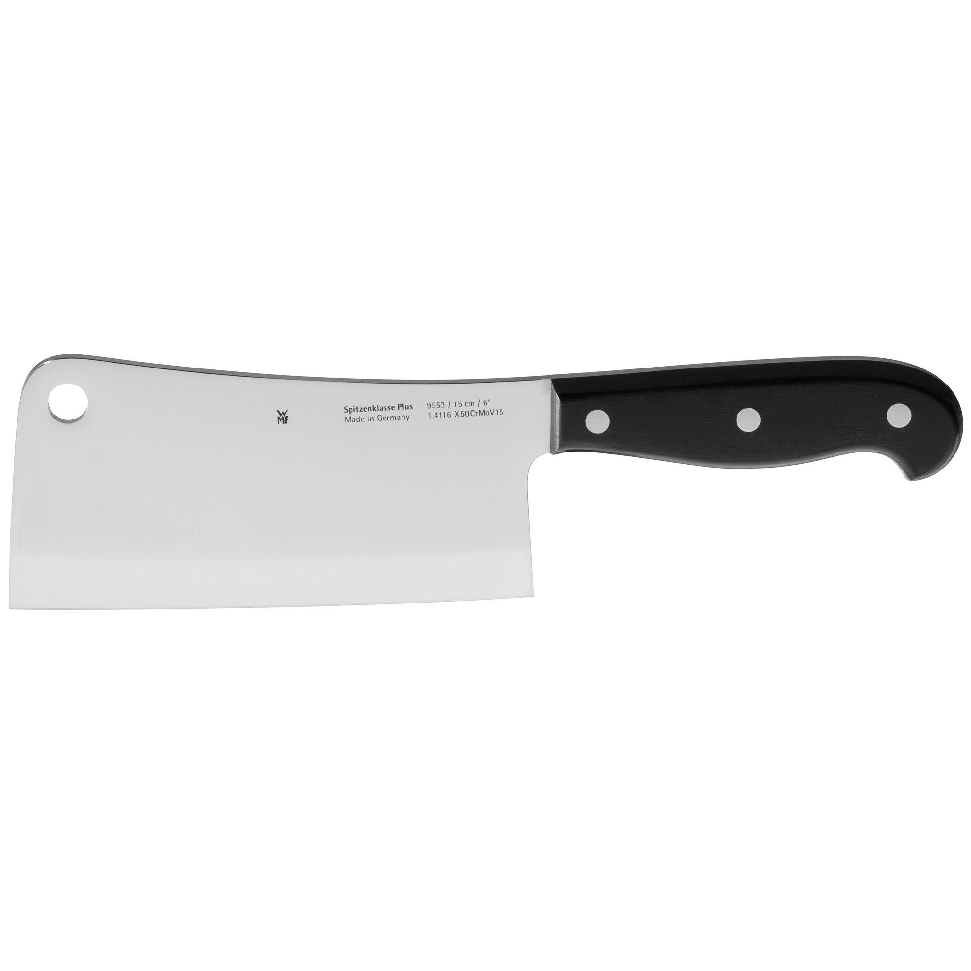 WMF Hackmesser Spitzenklasse Plus, Messer geschmiedet, Performance Cut, Klinge 15 cm