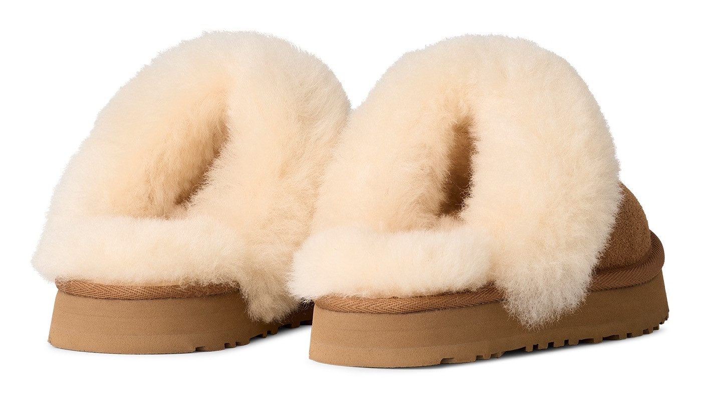 UGG DISQUETTE Clog Pantoffel, Homeslipper mit weichem Fußbett