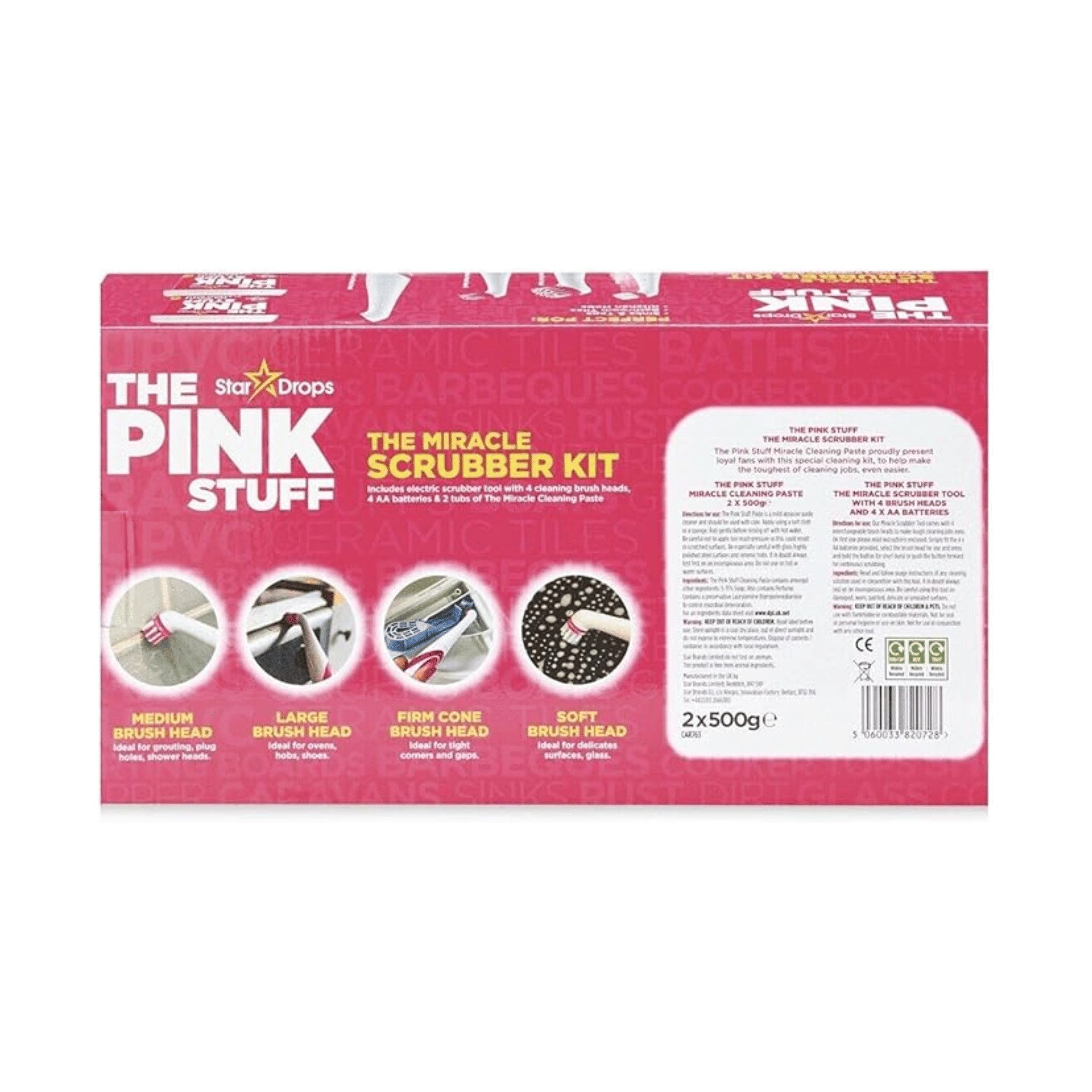 The Pink Stuff Reinigungs-Set Wunder-Putz Set