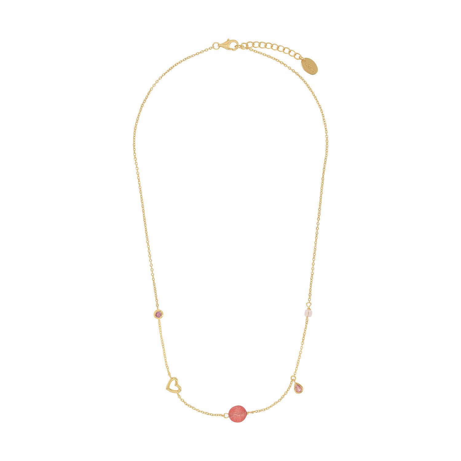 s.Oliver Silberkette für Damen, 925 Ste...