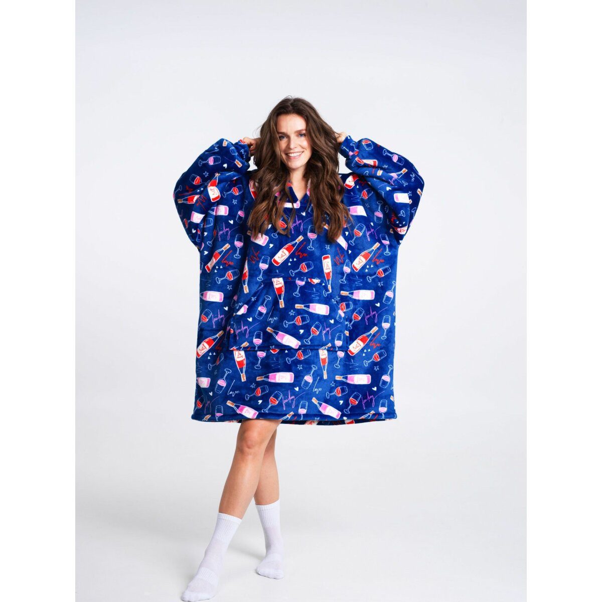 NOXXIEZ Sweatshirt Superweiche Kapuzendecke in XL günstig online kaufen