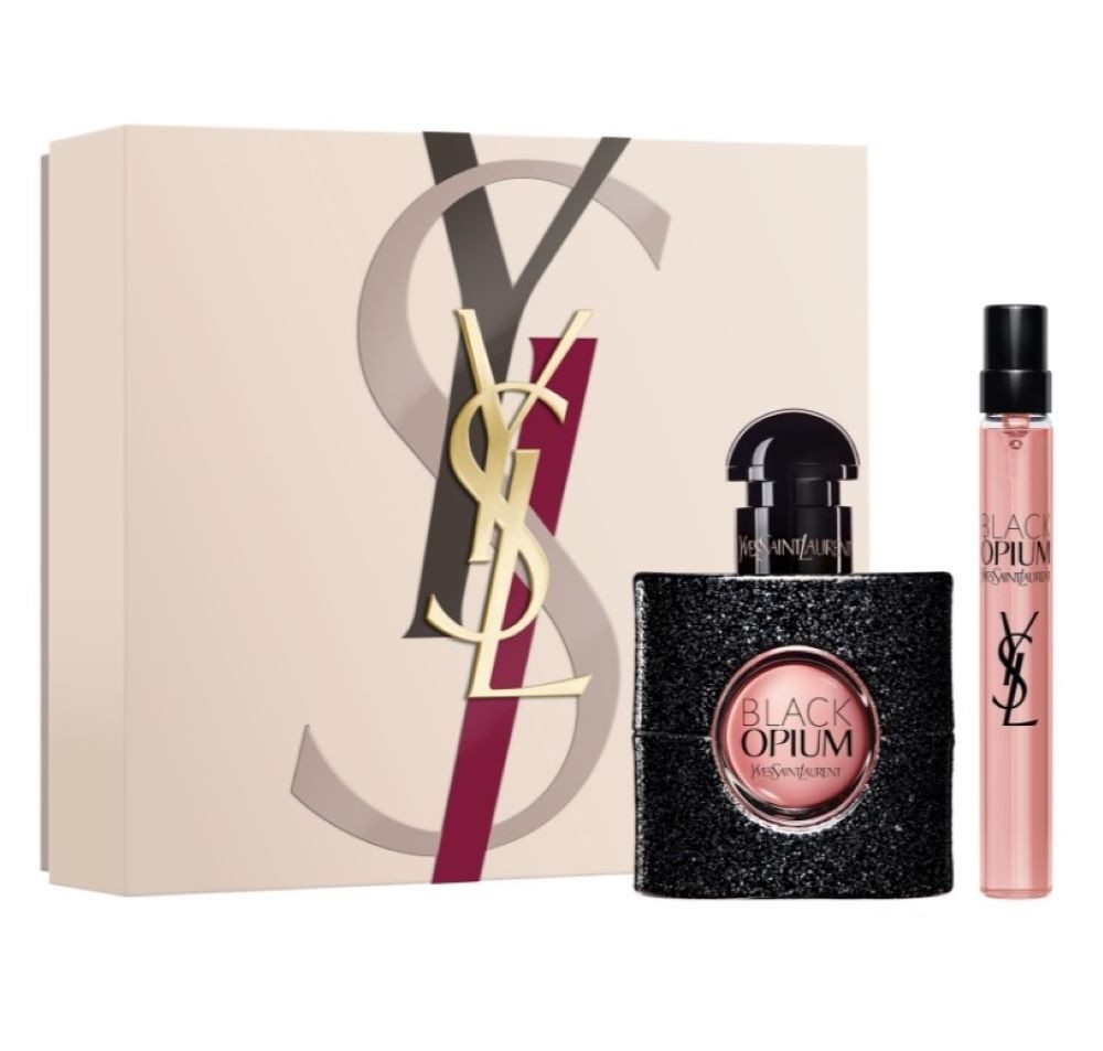 YVES SAINT LAURENT Duft-Set Black Opium Eau de Parfum Set (30ml + 10ml), 2-tlg.