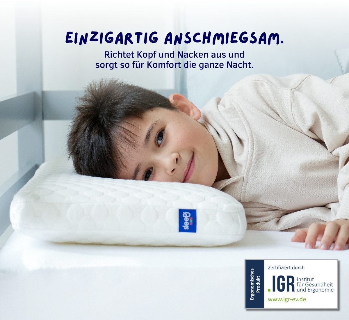 SLEEPI Nackenstützkissen Kids Comfort Kopfkissen, Füllung: günstig online kaufen