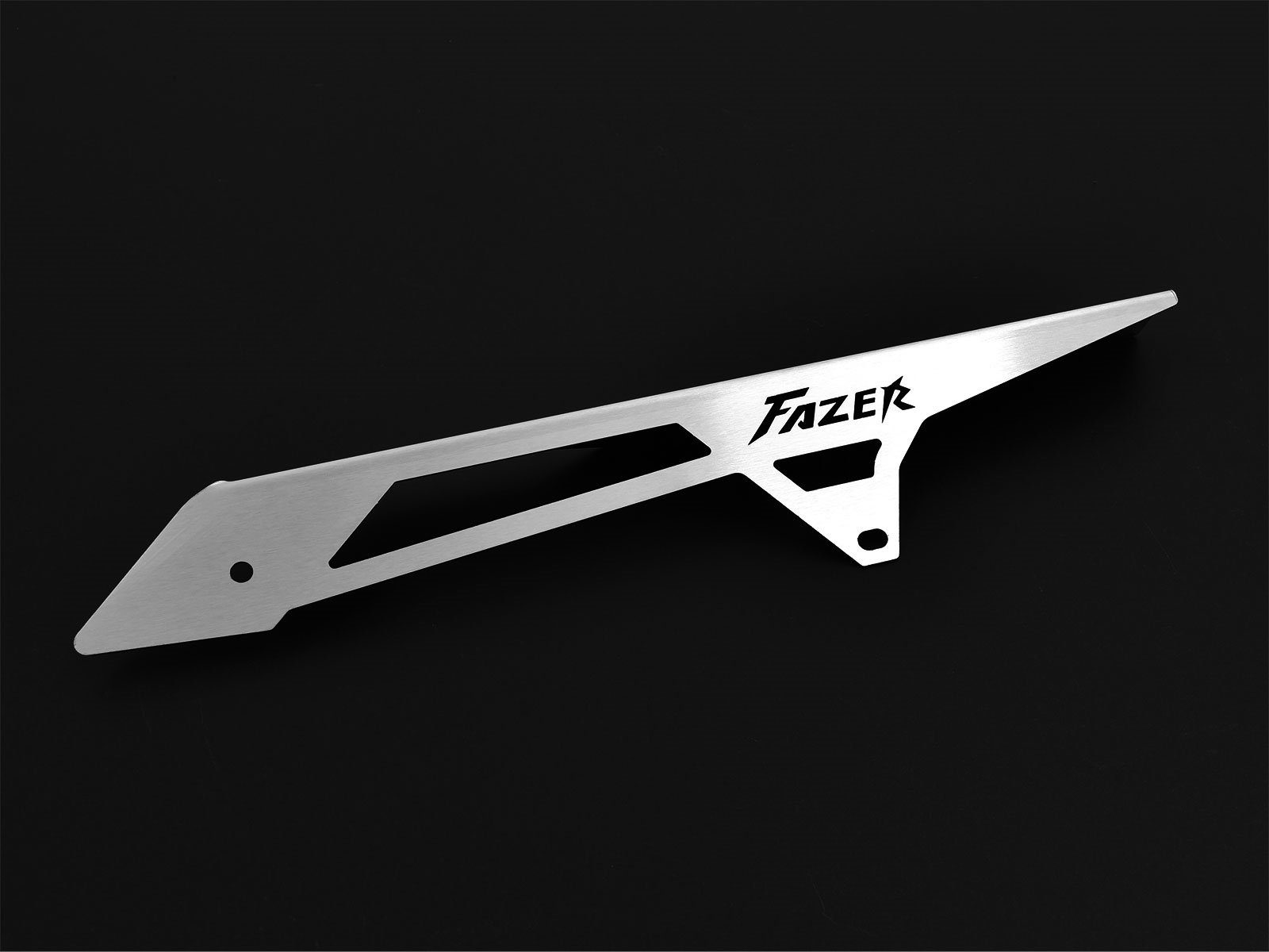 ZIEGER Kettenschutz Kettenschutz für Yamaha FZS 600 Fazer BJ 1998-01 Logo silber