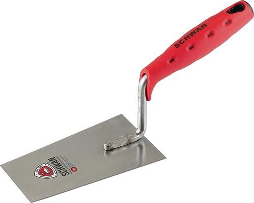 Putzkelle 5er Pack SCHWAN 6117514 Berner Putzkelle L.245mm B.80mm rostfrei,m.Sof