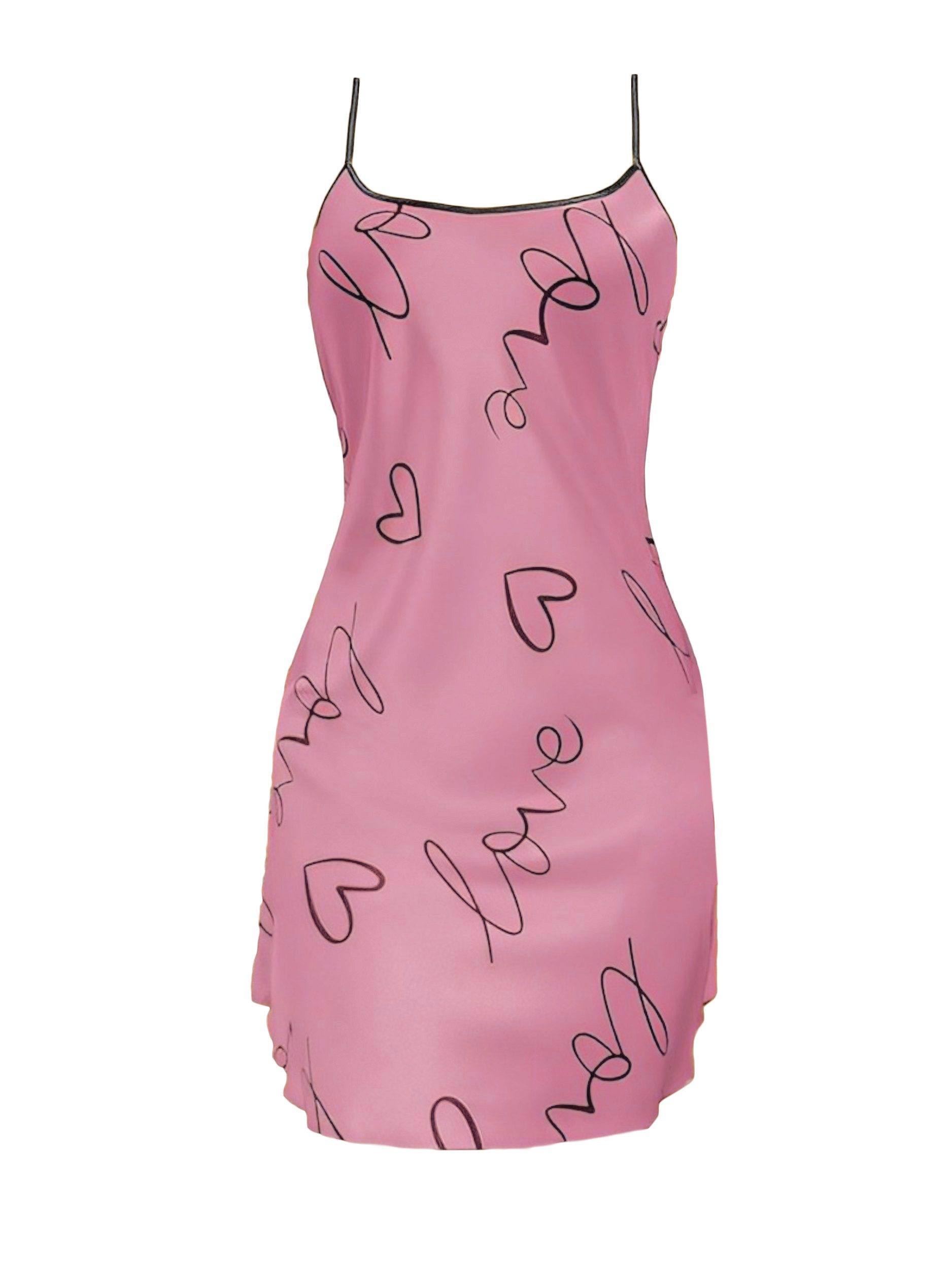 Elegant Love Nachthemd Sexy Negligee für Damen, Nachtwäsche aus Satin (1-tl günstig online kaufen