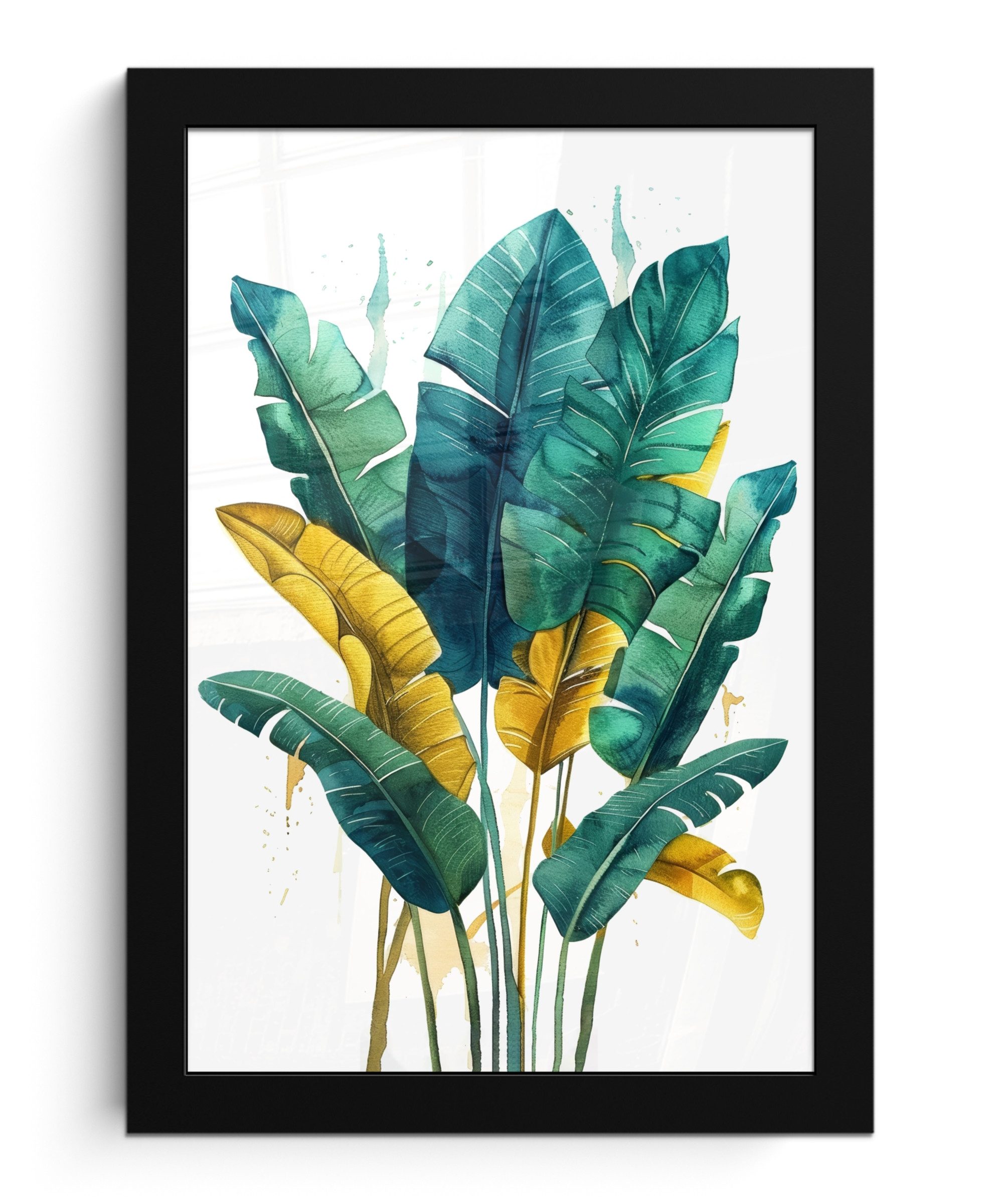 MuchoWow Poster Blätter - Grün - günstig online kaufen