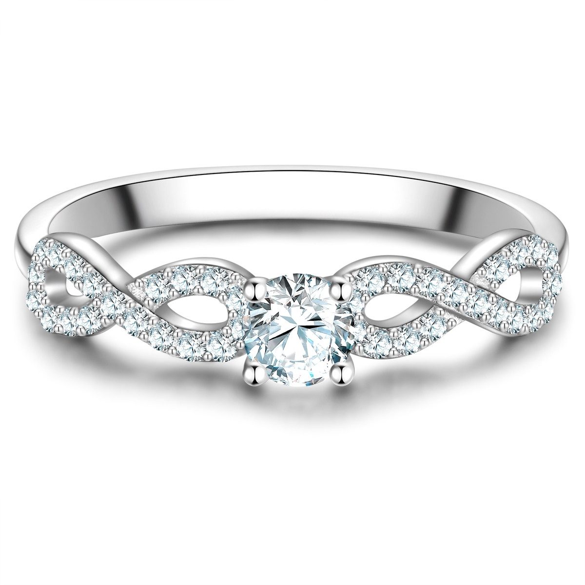 Trilani Silberring Infinity silber günstig online kaufen