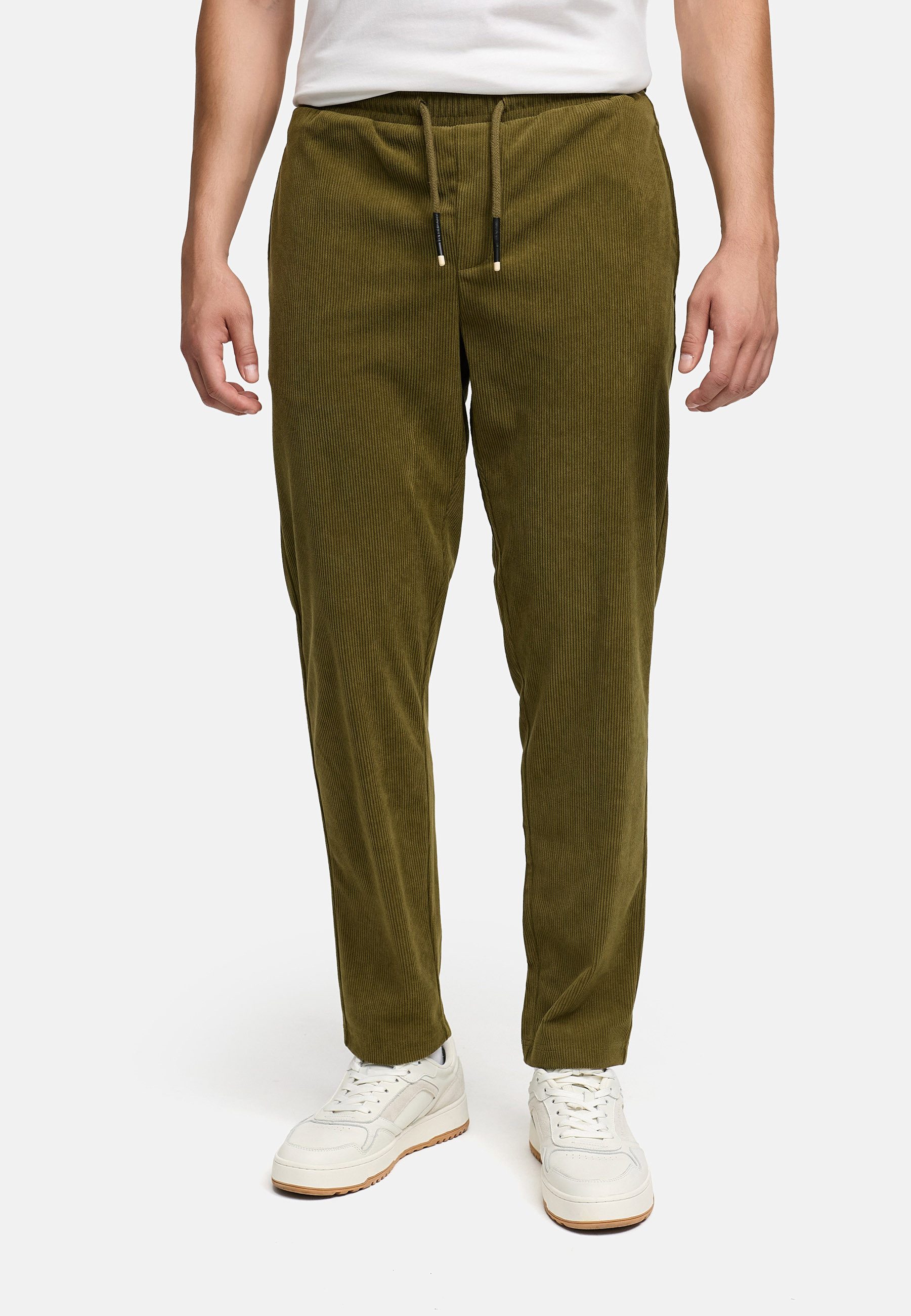 Indicode Chinohose Herren INNemoto Pants Chino Hose Herrenhose mit elastischem Komfortbund