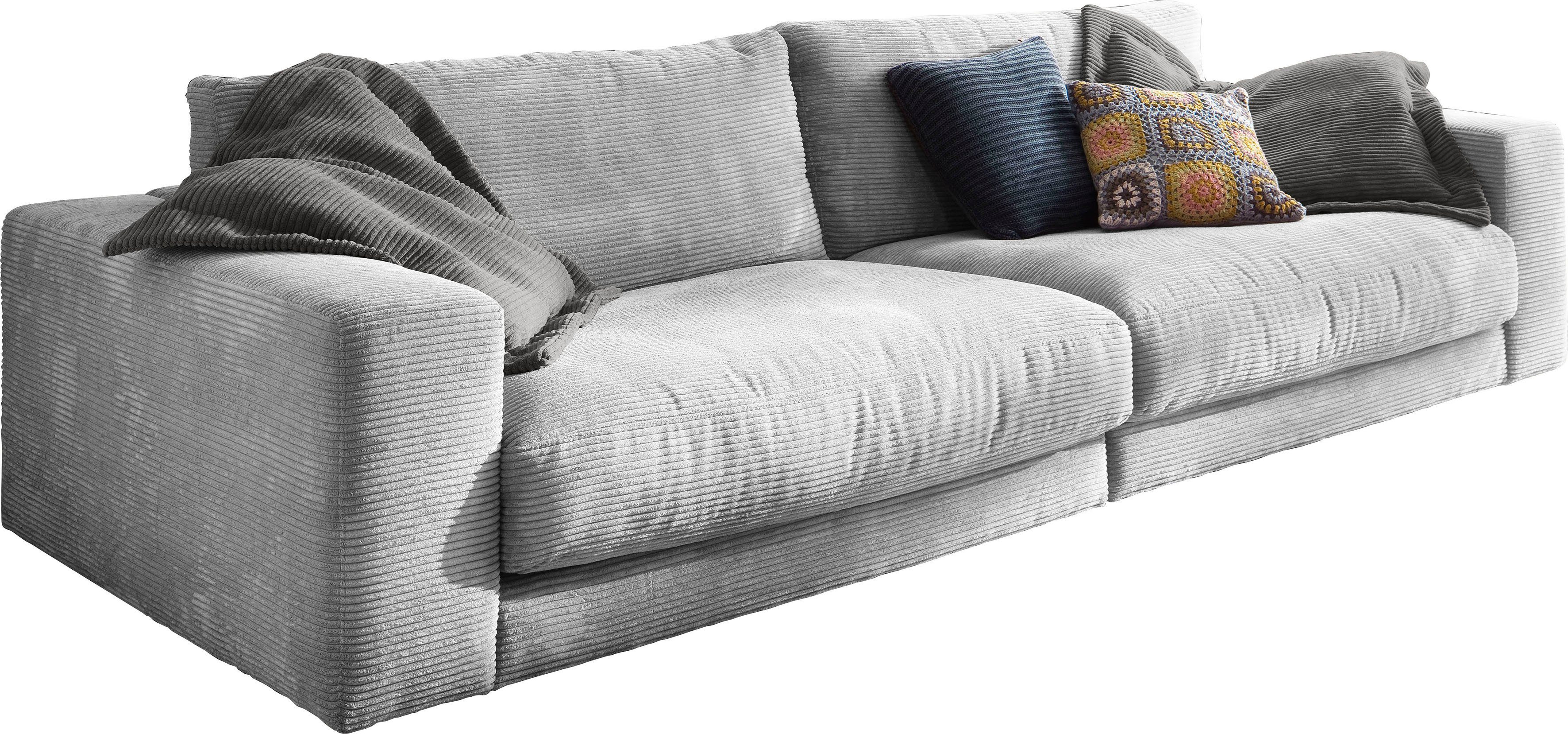 Loungemöbel, Zeitloses Big-Sofa und Breitcord Candy stylisches und Enisa, Fein- 3C in