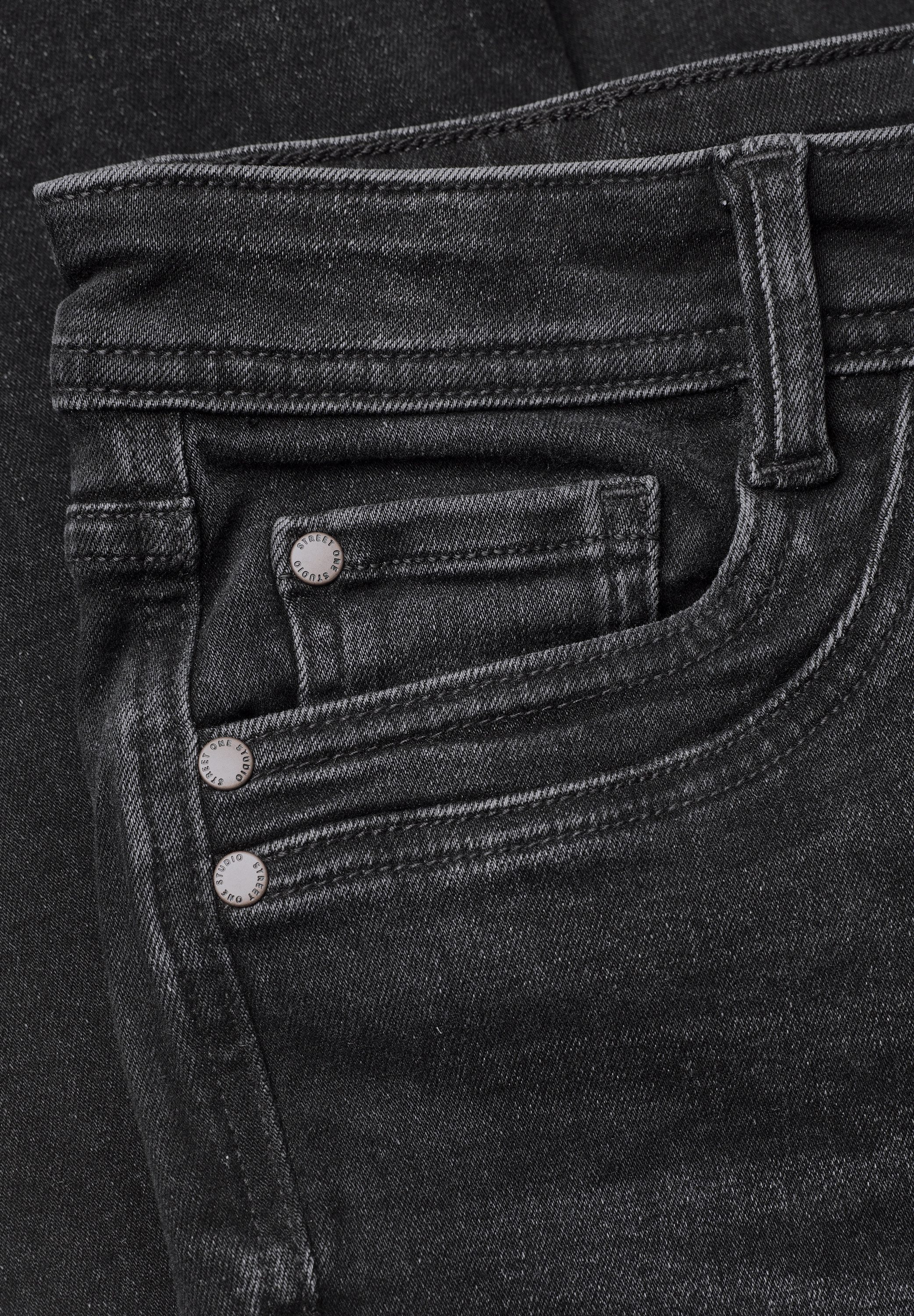 STREET ONE STUDIO Slim-fit-Jeans 5-Pocket-Style – Bild 3 von 5