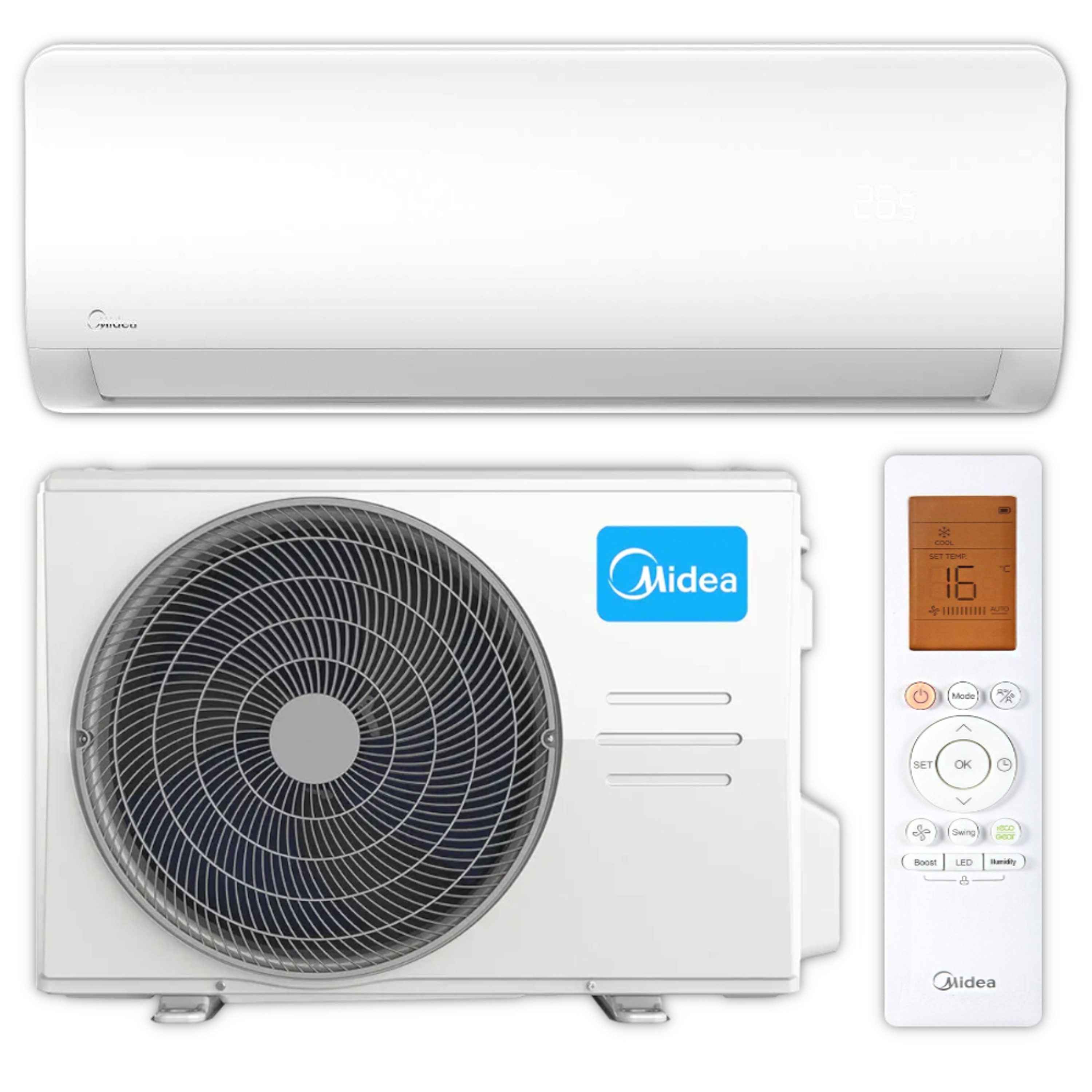 Midea Split-Klimagerät MSAGAU-09HRFN8-ME + MOX201-09HFN8-ME günstig online kaufen