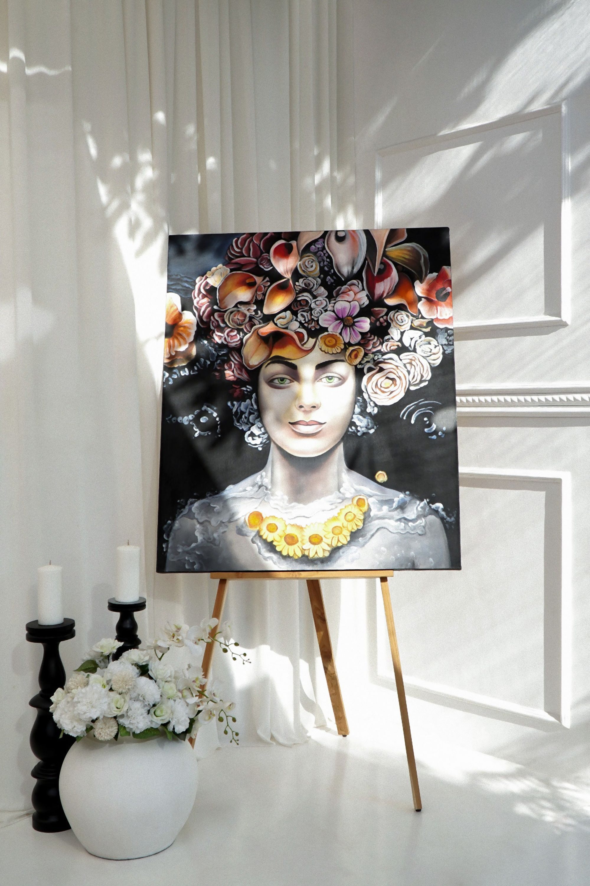 Garden Pleasure Wandbild, Bild FREYA